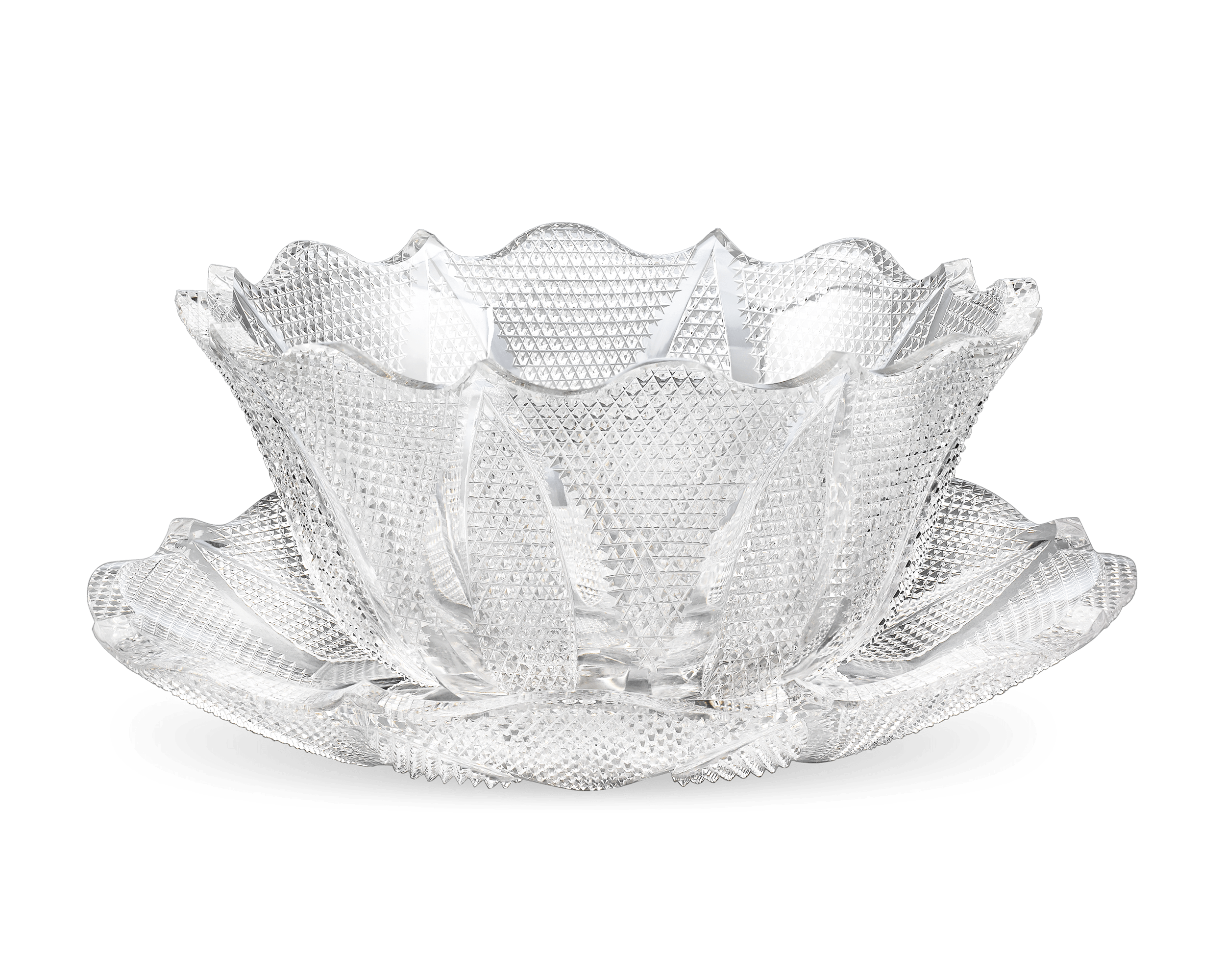 Delphos Salad Bowl Set by Libbey