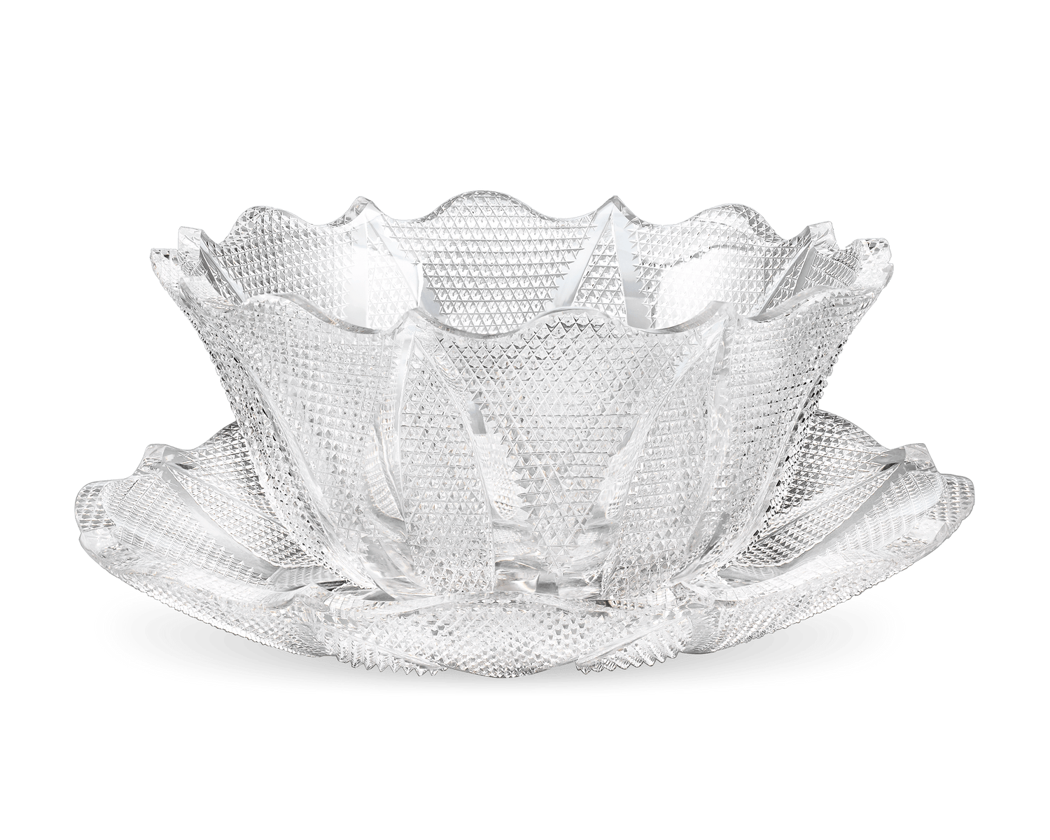 Delphos Salad Bowl Set by Libbey