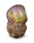 This rare Ethiopian opal specimen displays an extraordinary array of colors