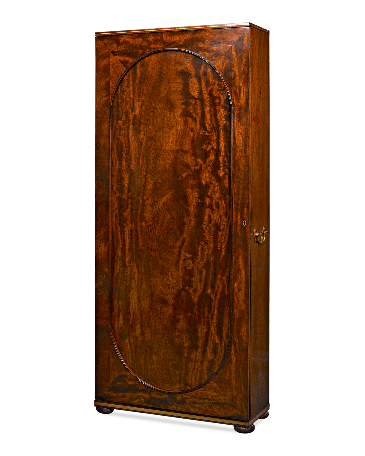 Antique Cane Cabinet, Walking Stick Holder, Mahogany Cane Display | M.S ...