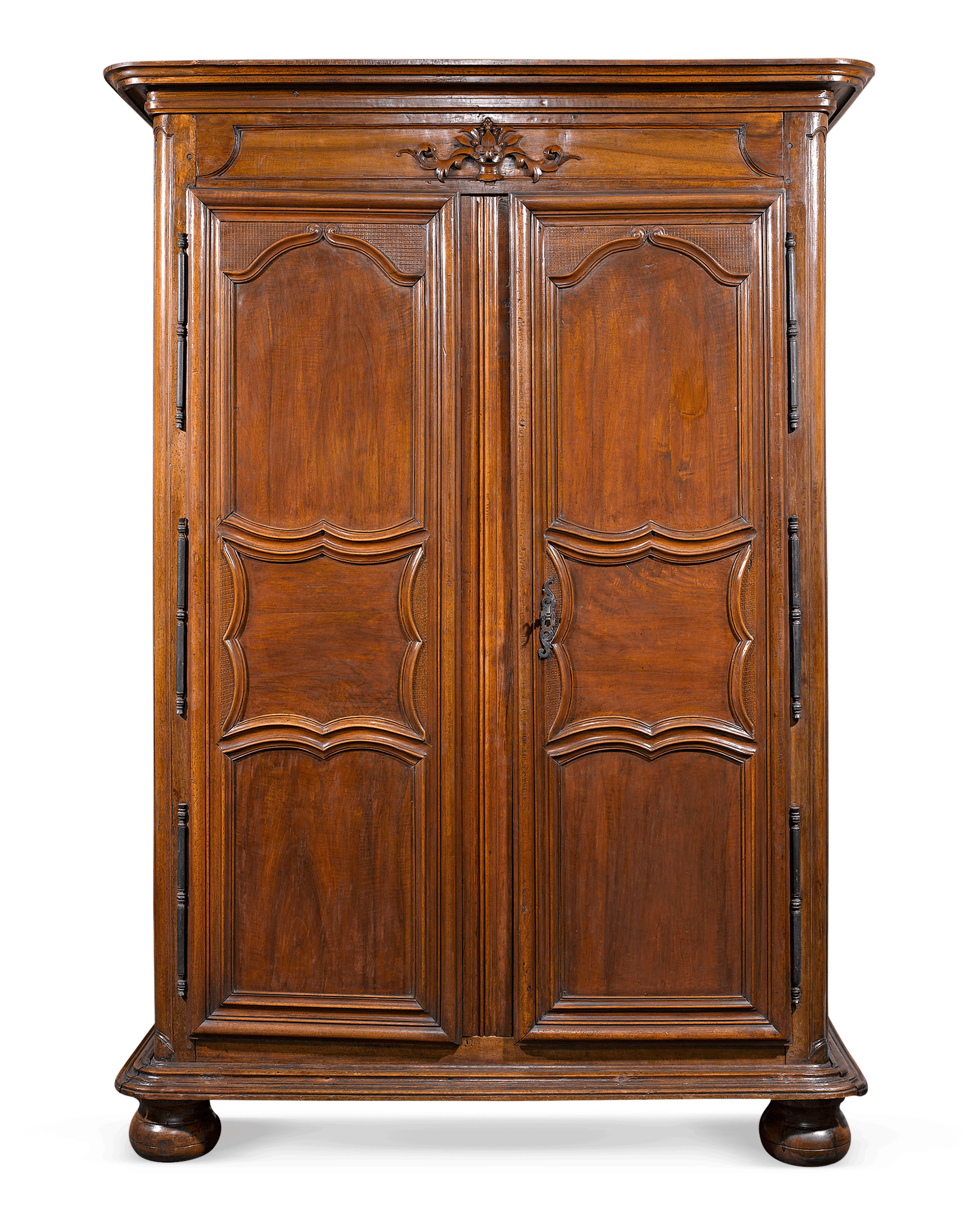 This elegant French armoire exemplifies the beauty of Provincial furnishings
