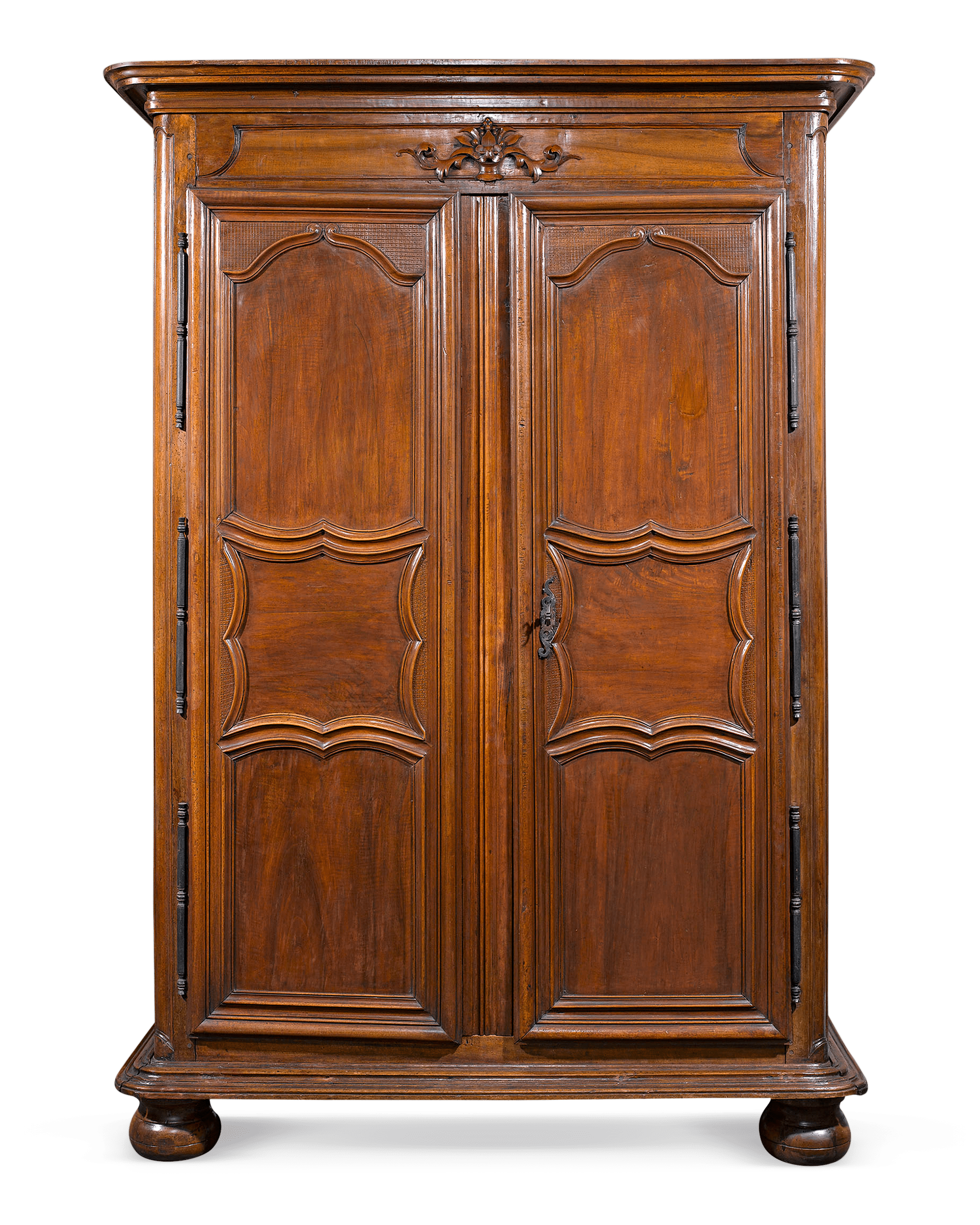 This elegant French armoire exemplifies the beauty of Provincial furnishings