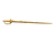 This presentation sword is believed to have belonged to a South American diplomat