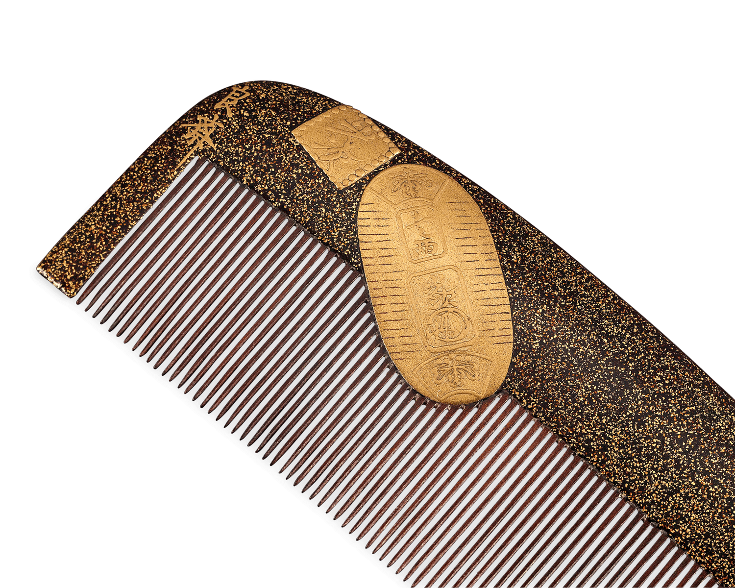 Japanese Lacquered Kushi Hair Comb