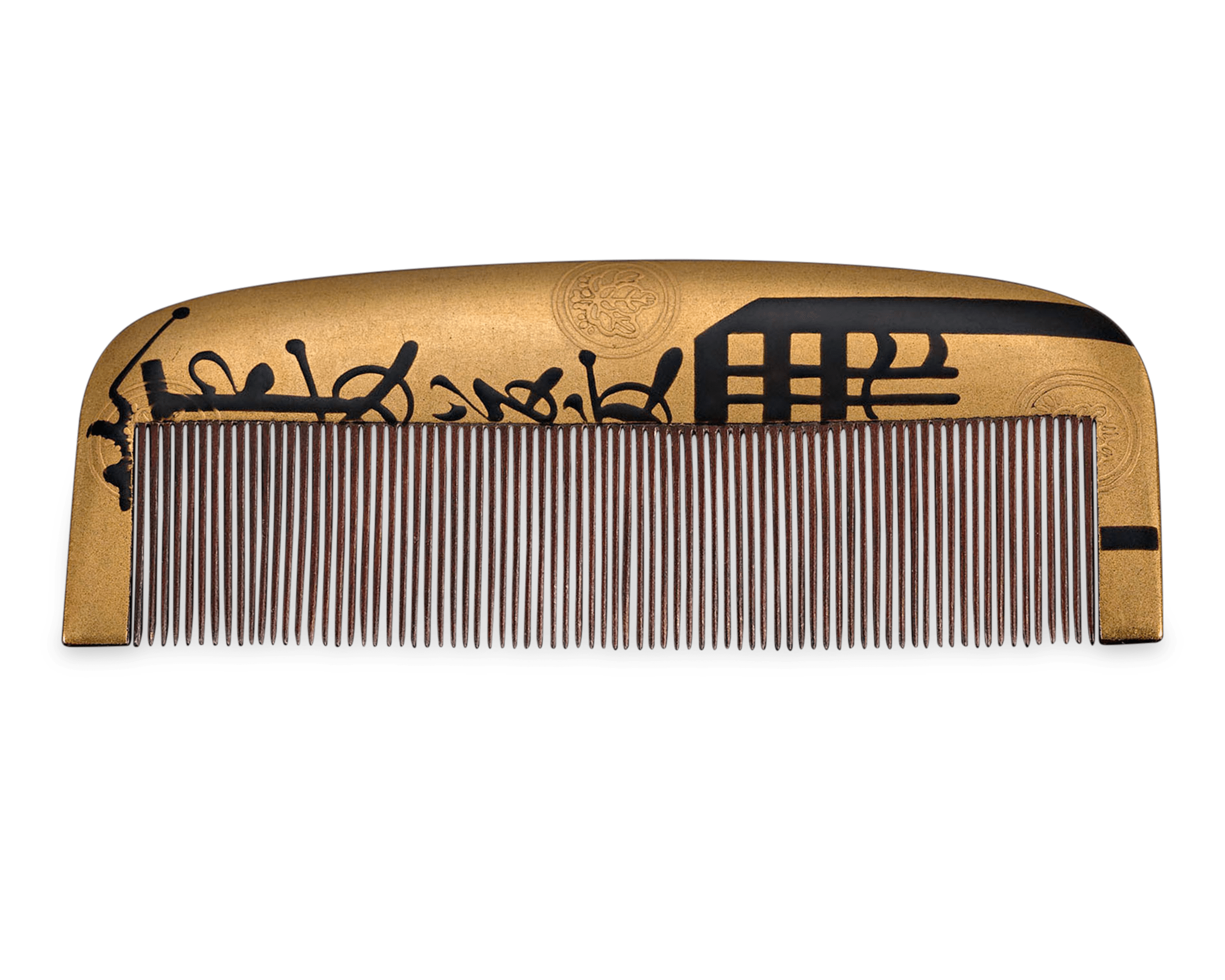 Japanese Lacquered Kushi Hair Comb