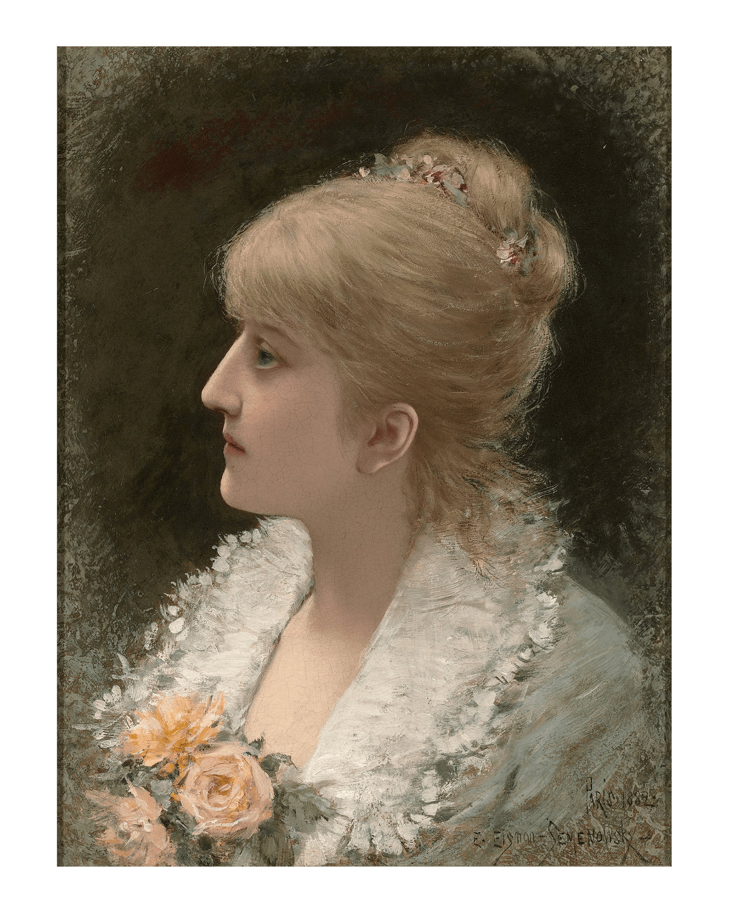 Portrait of a Young Woman by Emile Eisman-Semenowsky