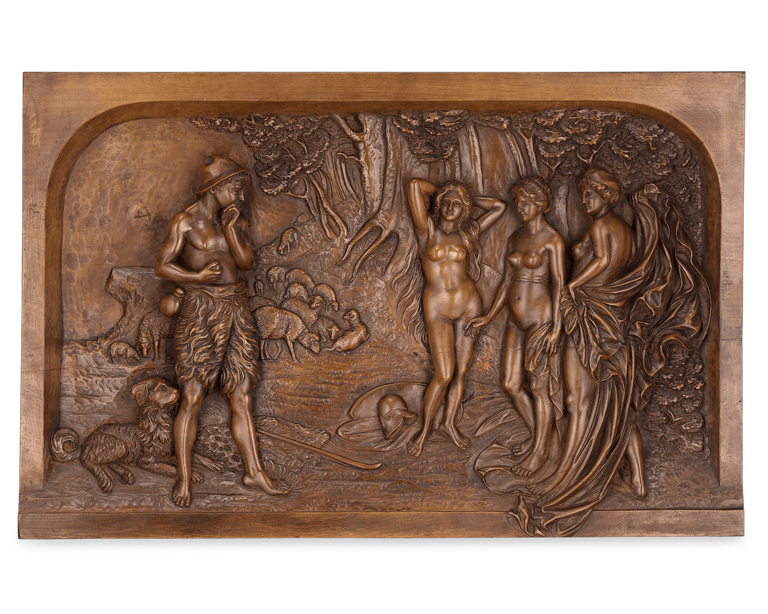 Black Forest Carved Plaque