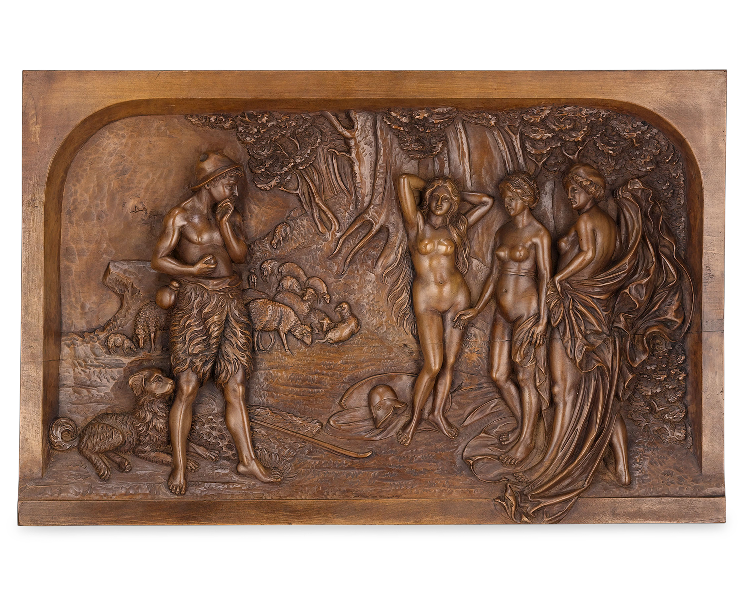 Black Forest Carved Plaque