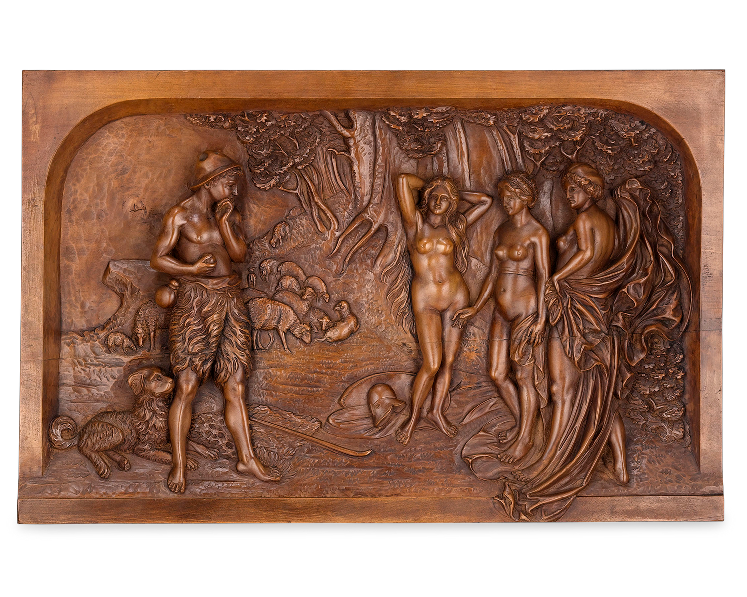 Black Forest Carved Plaque