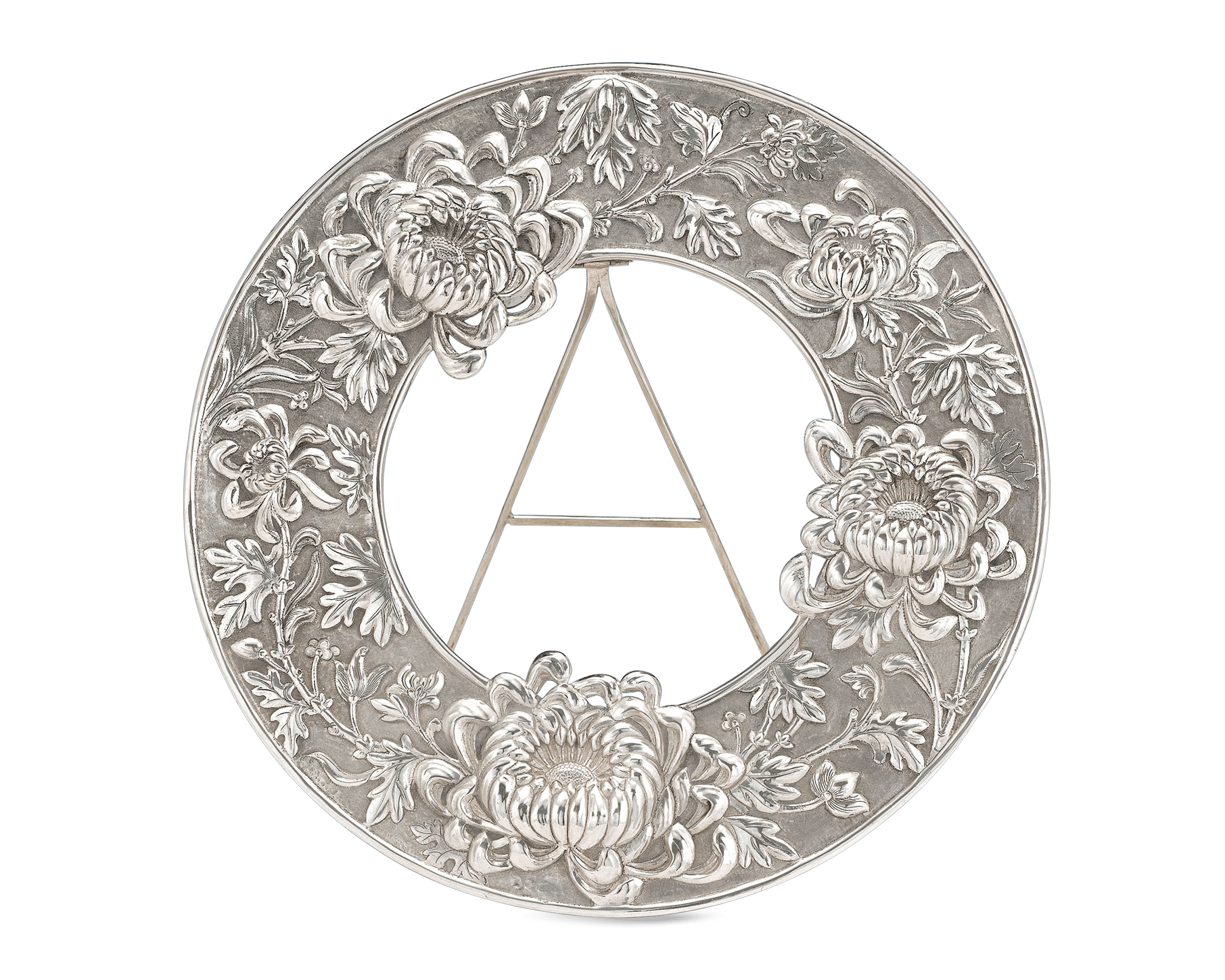 Chinese Export Silver Picture Frames