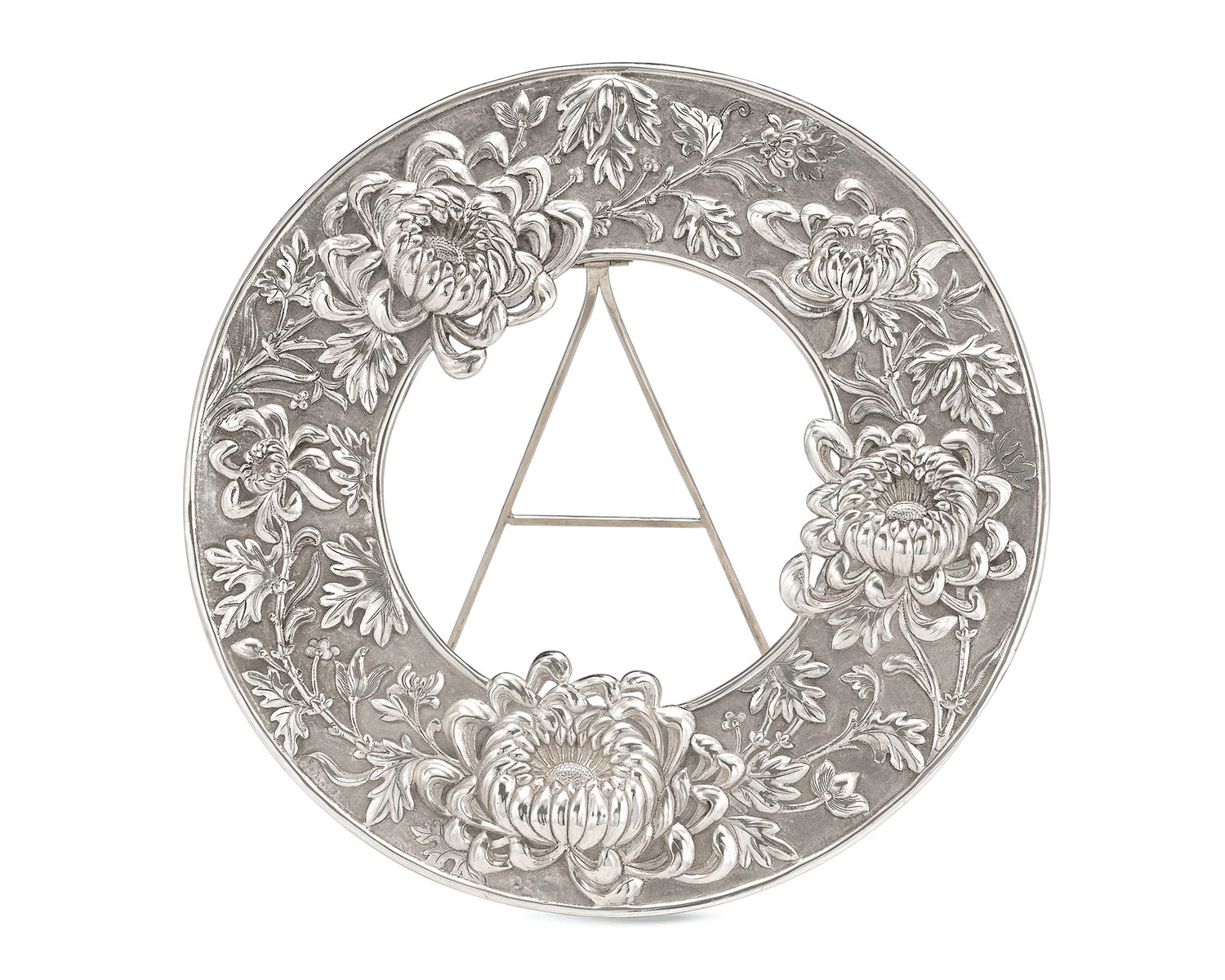 Chinese Export Silver Picture Frames