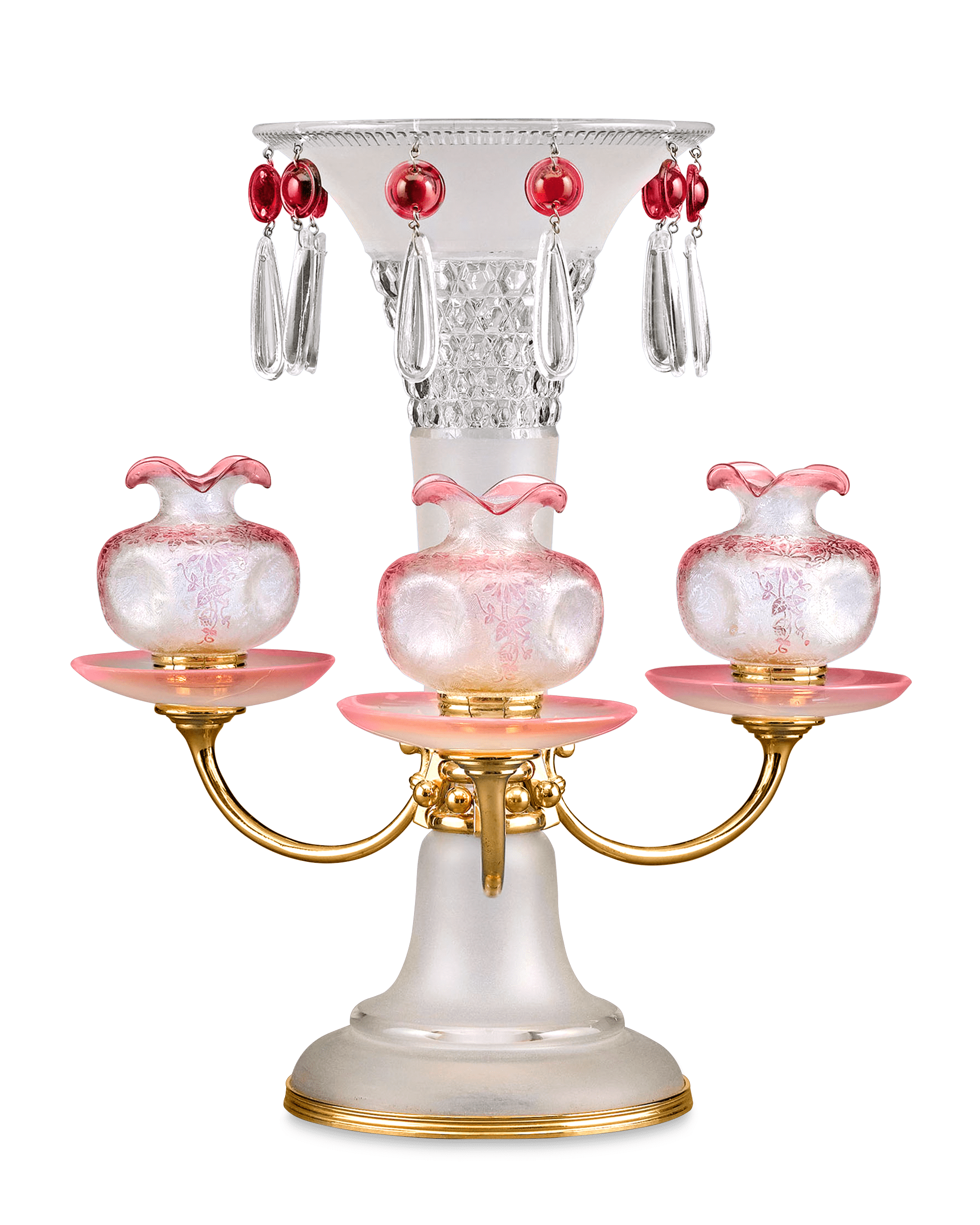 Baccarat Art Nouveau Centerpieces