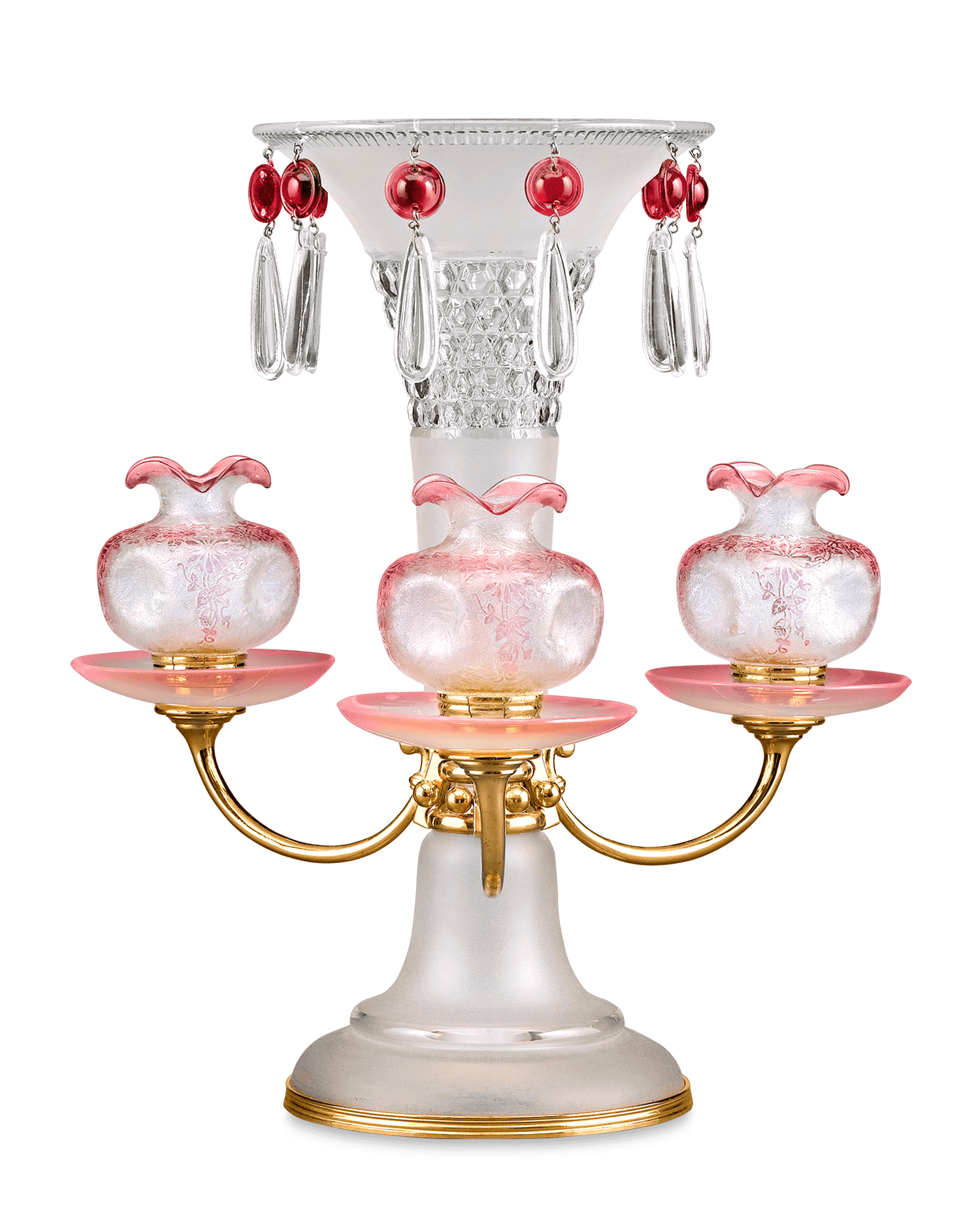 Baccarat Art Nouveau Centerpieces