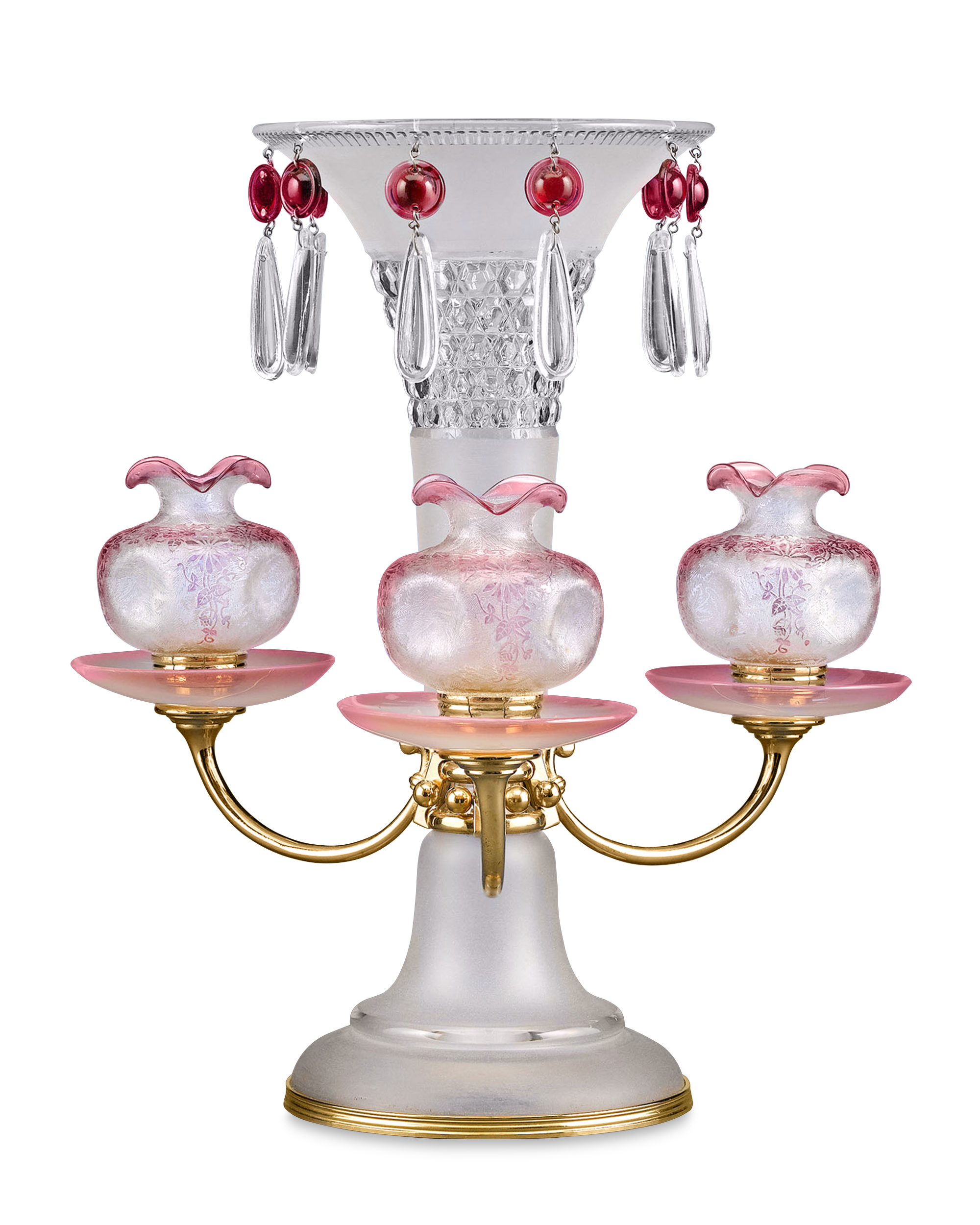 Baccarat Art Nouveau Centerpieces