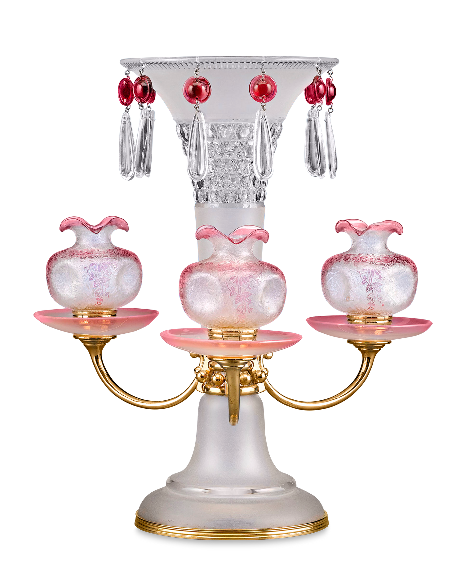 Baccarat Art Nouveau Centerpieces