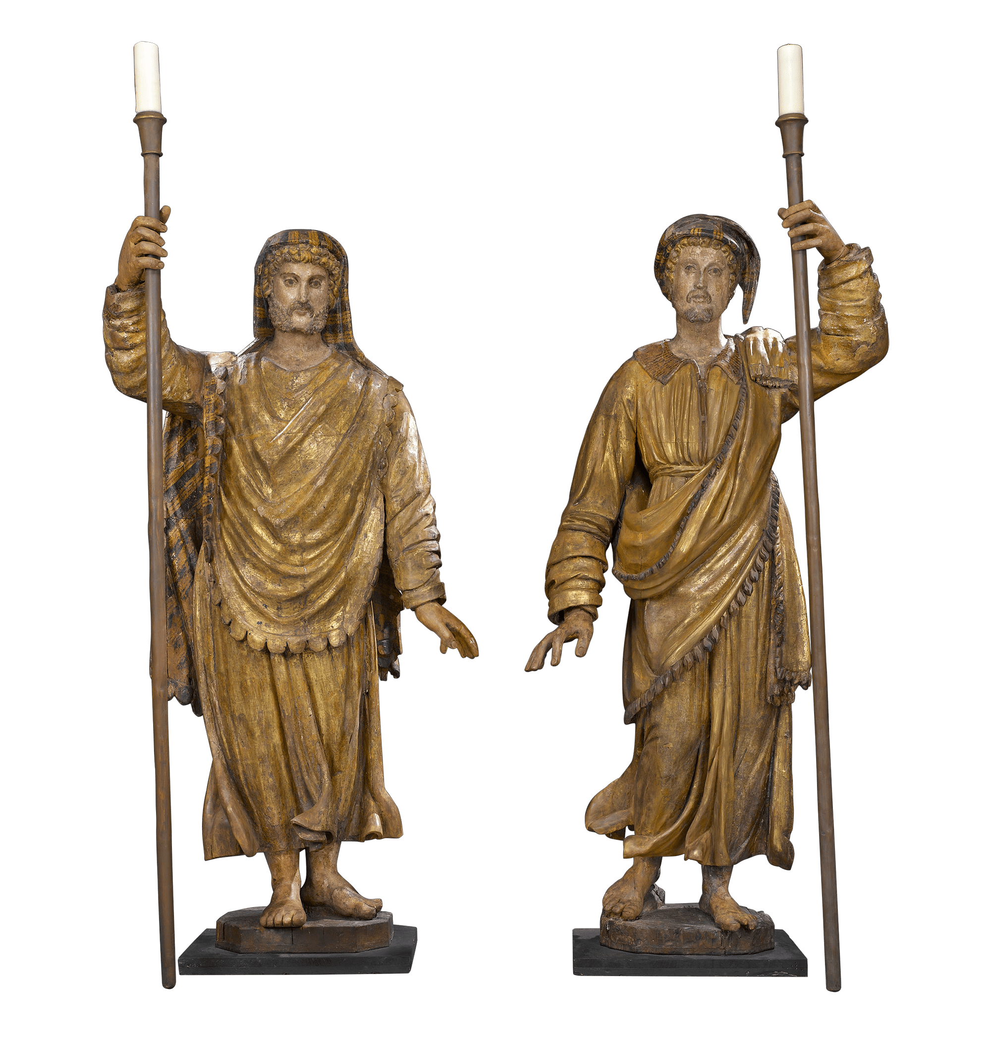 Venetian Figural Torchères, 17th Century