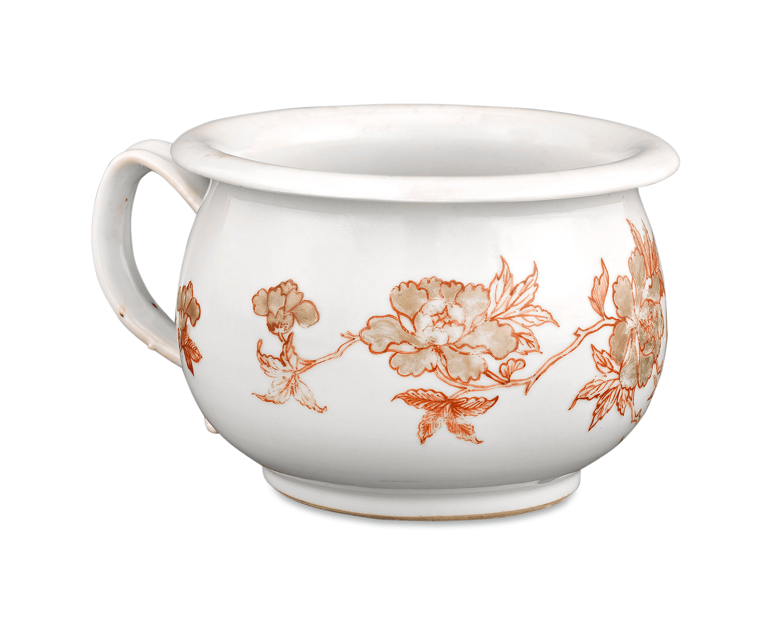 Rust-Red and Gold Nanking Cargo Mug