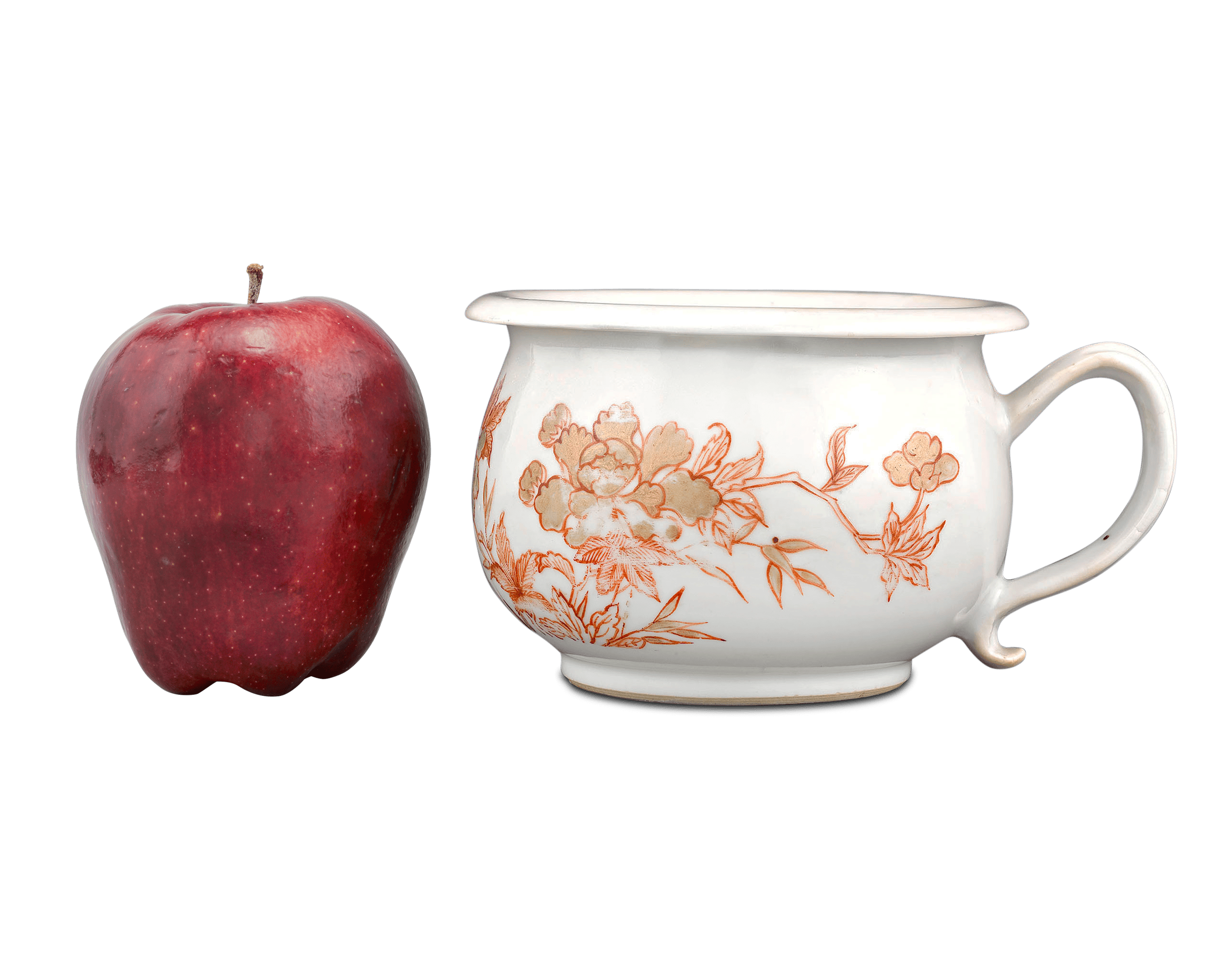 Rust-Red and Gold Nanking Cargo Mug