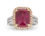 Untreated Burma Cabochon Ruby Ring, 6.31 Carats