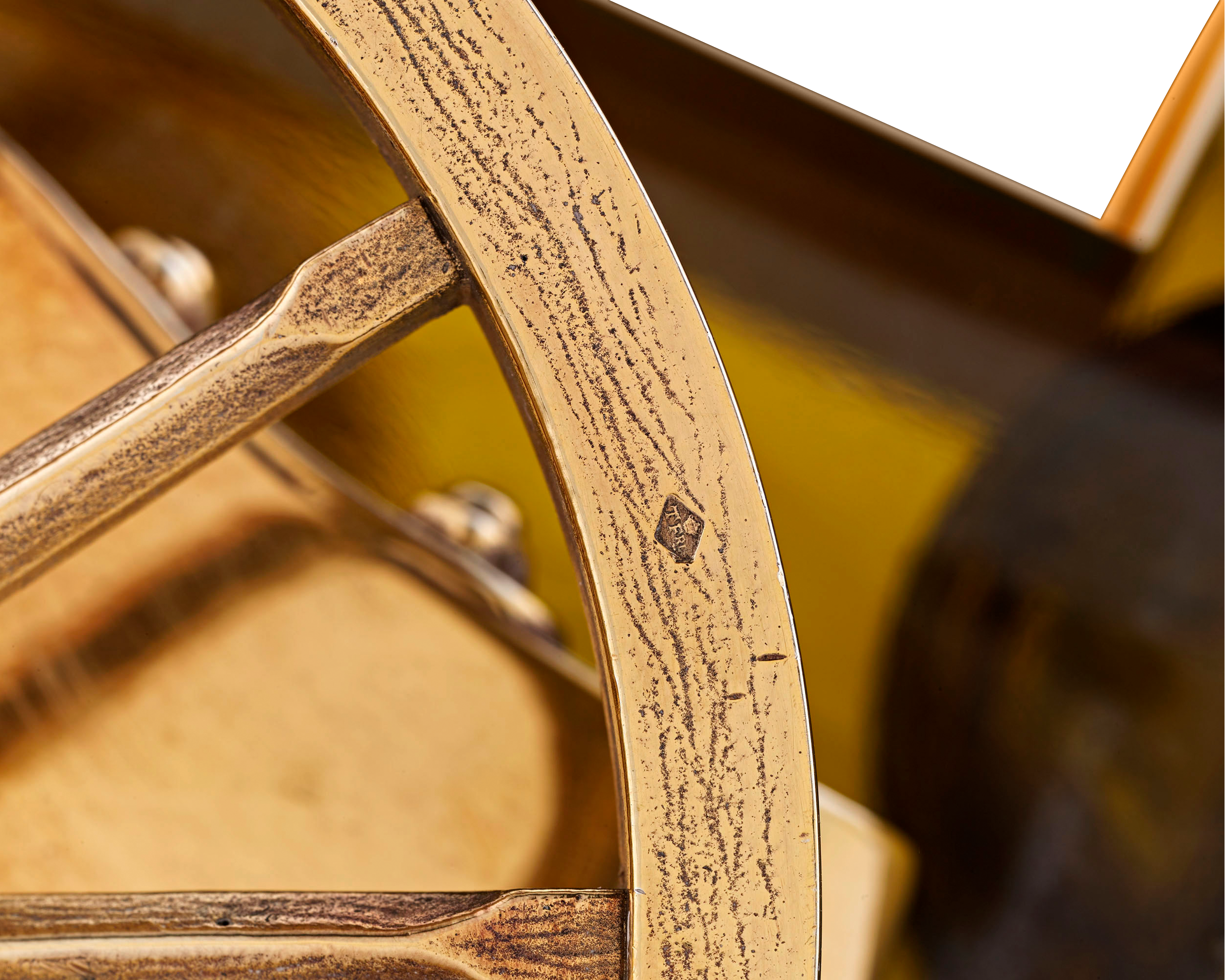 Silver Gilt French Wine Trolley