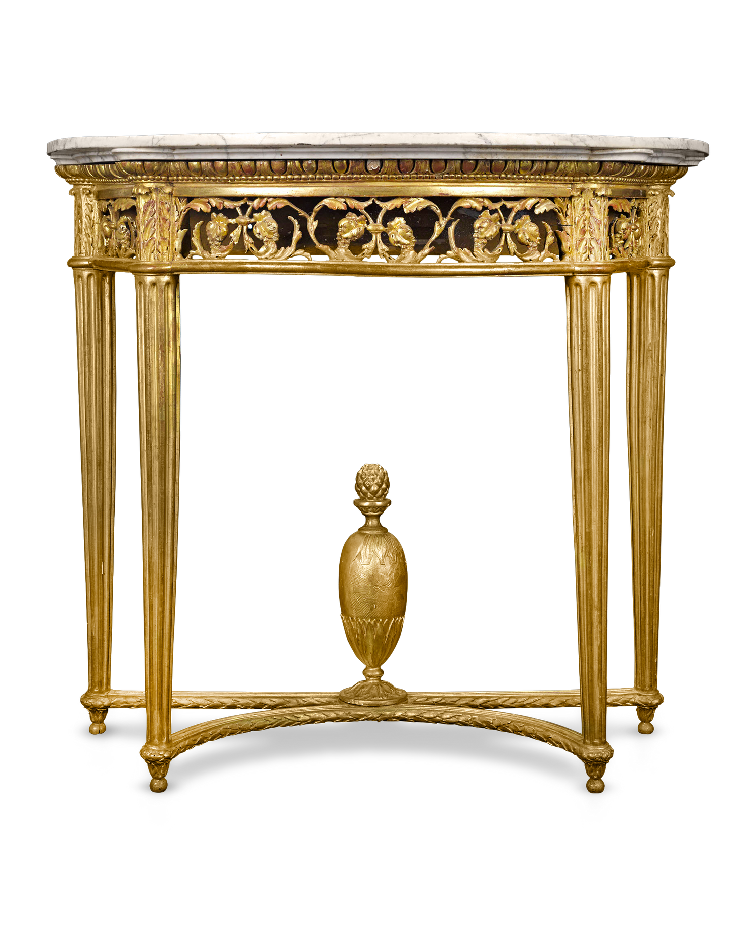 Louis XVI Giltwood Console Table