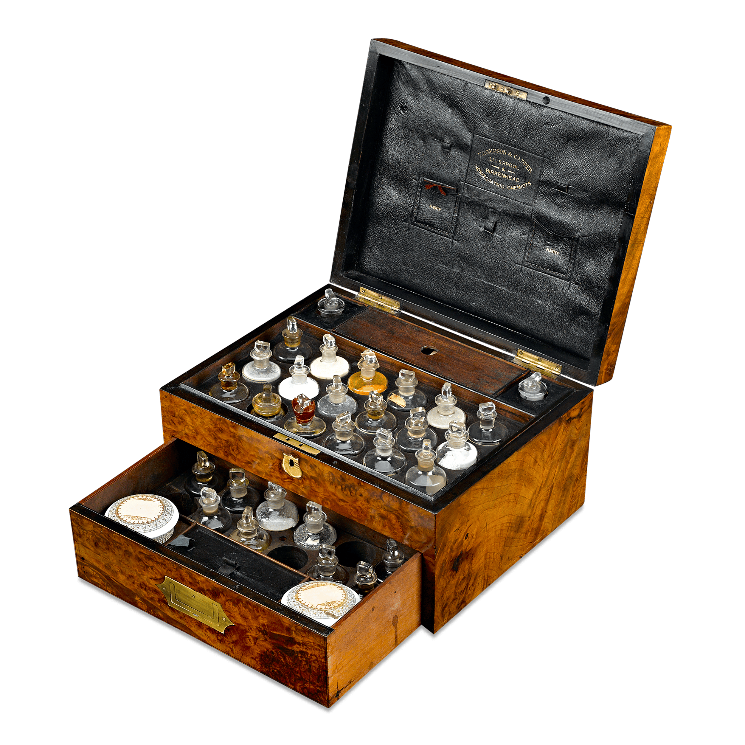 This incredible medicine chest would have been an invaluable part of the 19th-century household