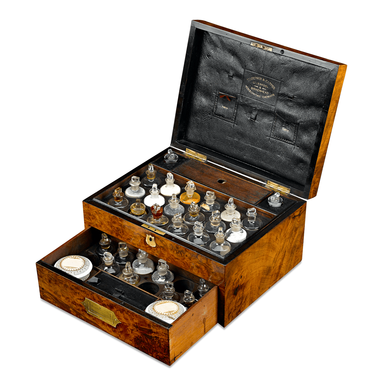 This incredible medicine chest would have been an invaluable part of the 19th-century household