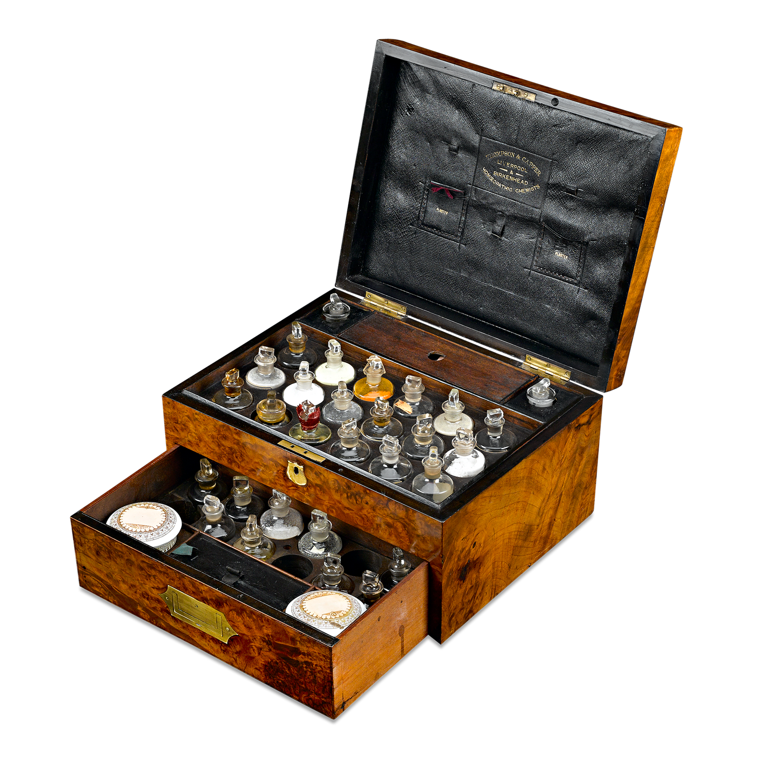 This incredible medicine chest would have been an invaluable part of the 19th-century household
