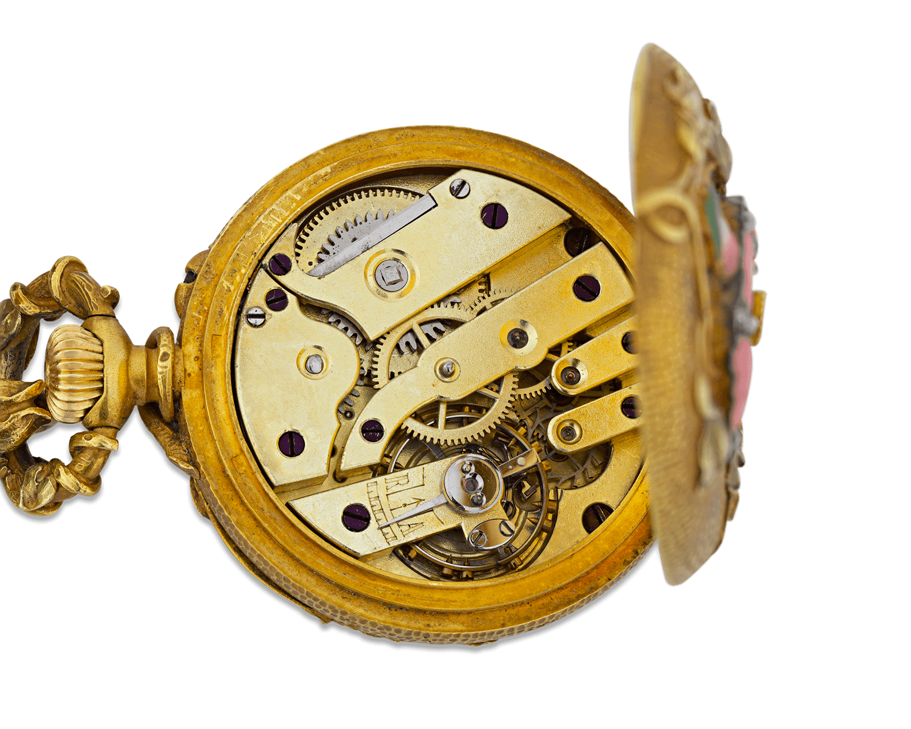 French Art Nouveau Watch Pendant