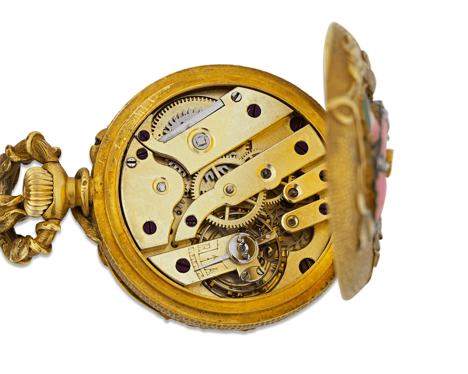 French Art Nouveau Watch Pendant