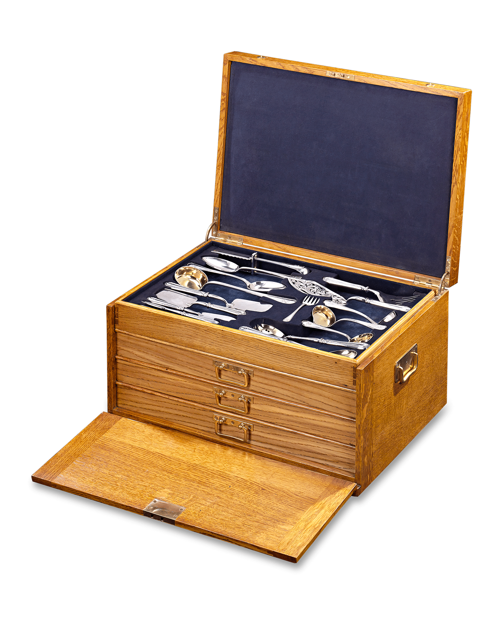 Fabergé Silver Flatware Service for 24