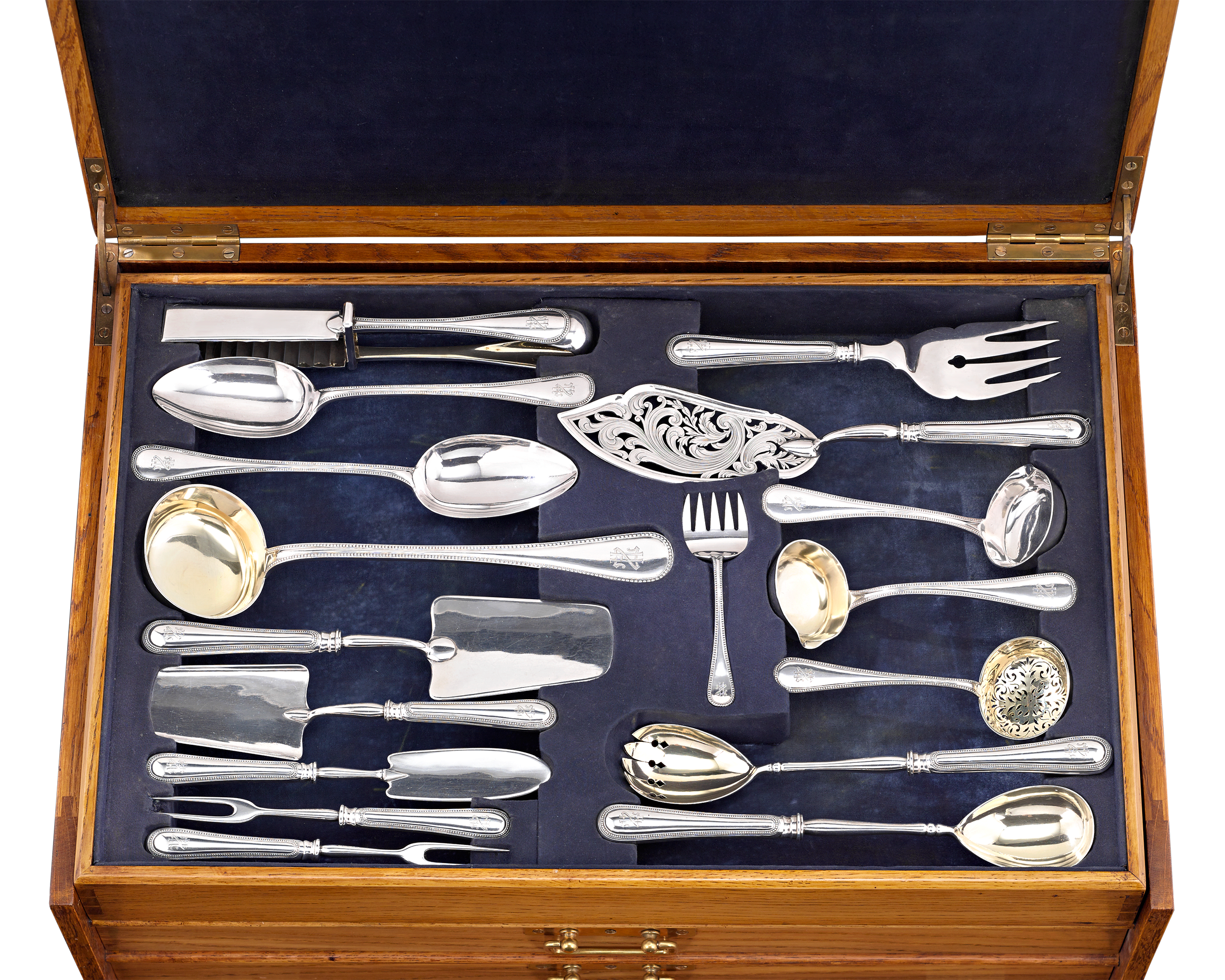 Fabergé Silver Flatware Service for 24