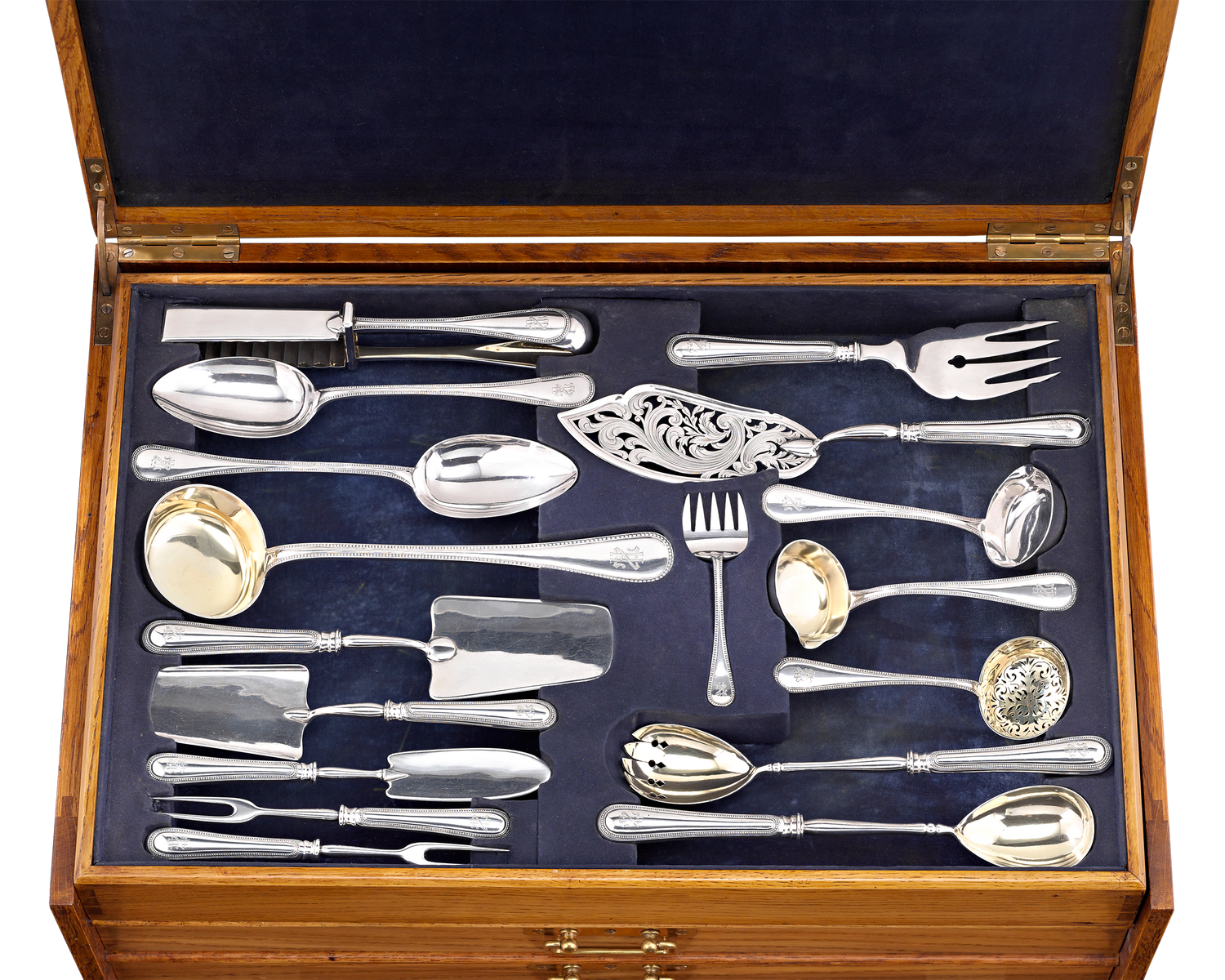 Fabergé Silver Flatware Service for 24