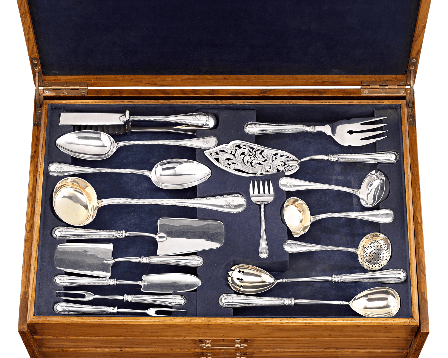 Fabergé Silver Flatware Service for 24
