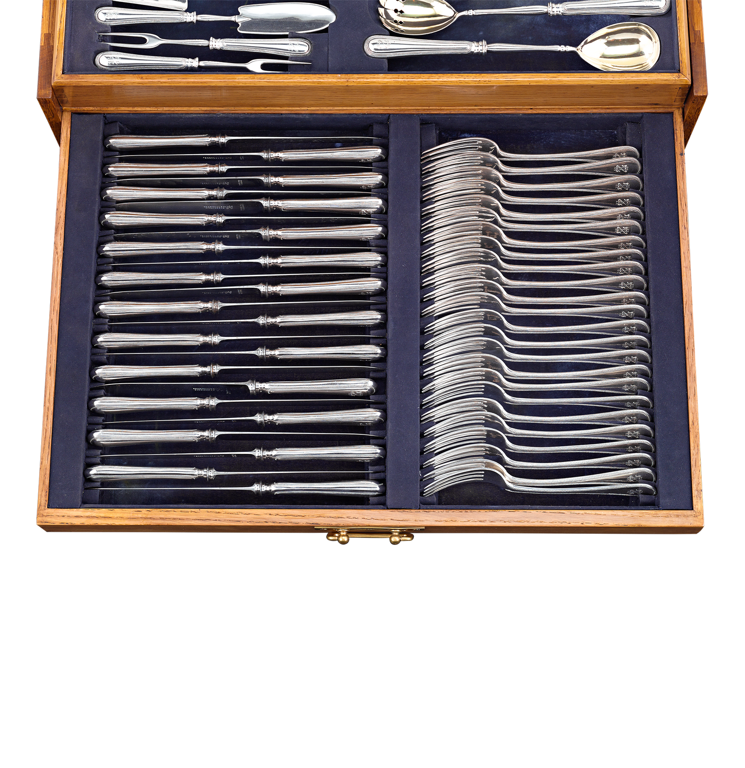 Fabergé Silver Flatware Service for 24