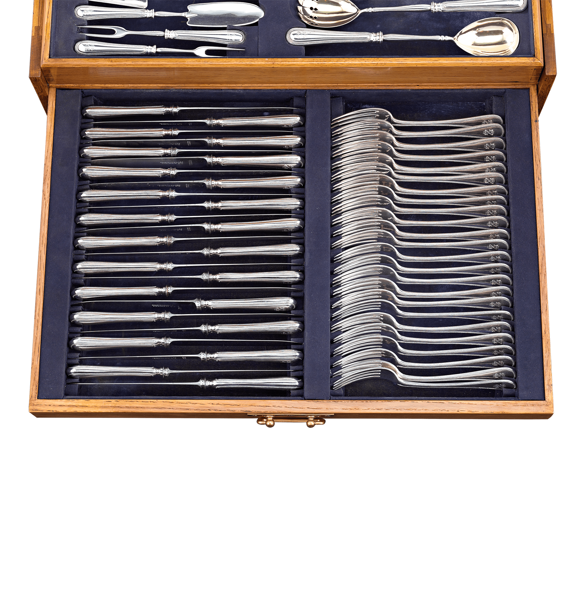 Fabergé Silver Flatware Service for 24