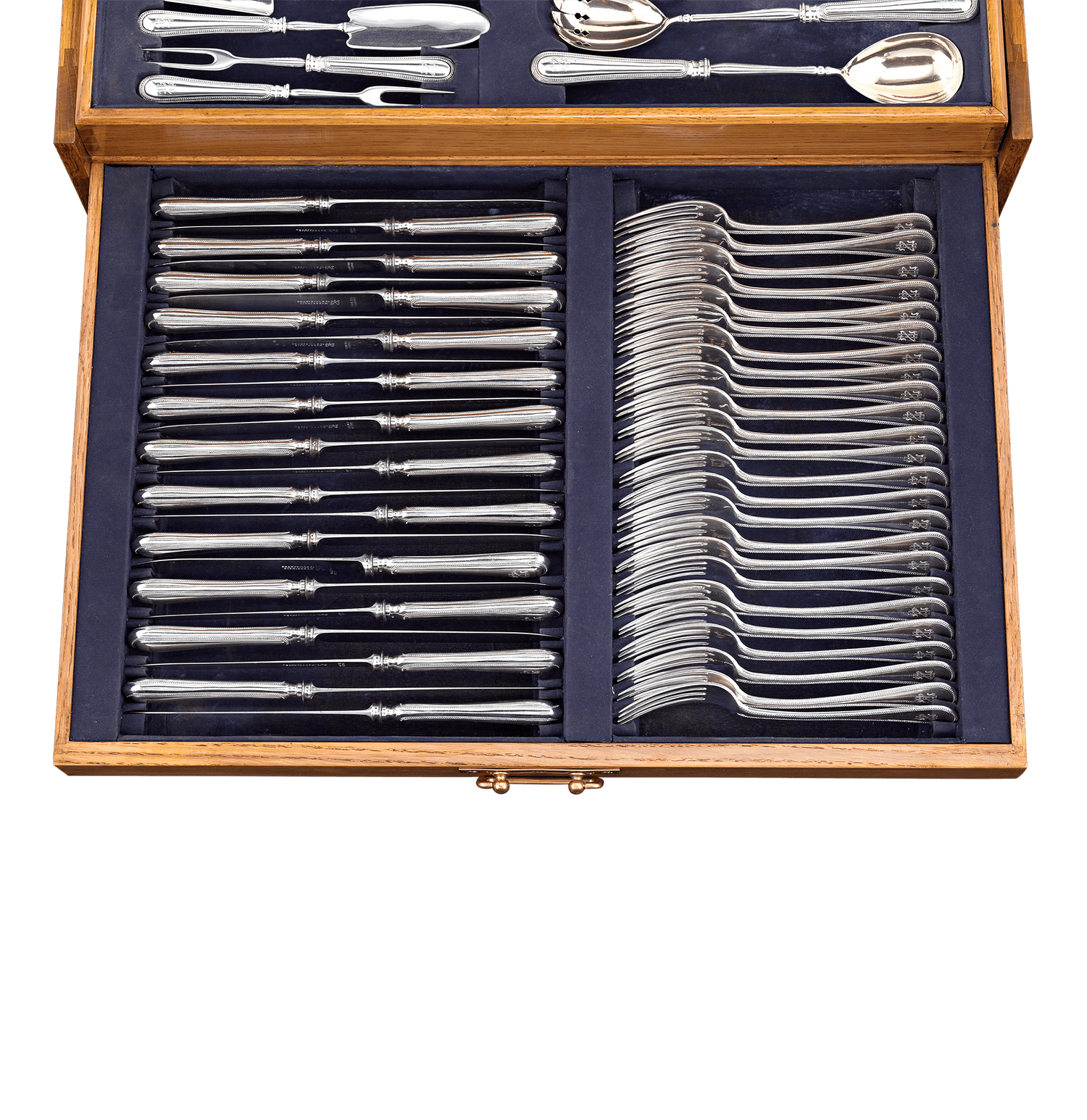 Fabergé Silver Flatware Service for 24