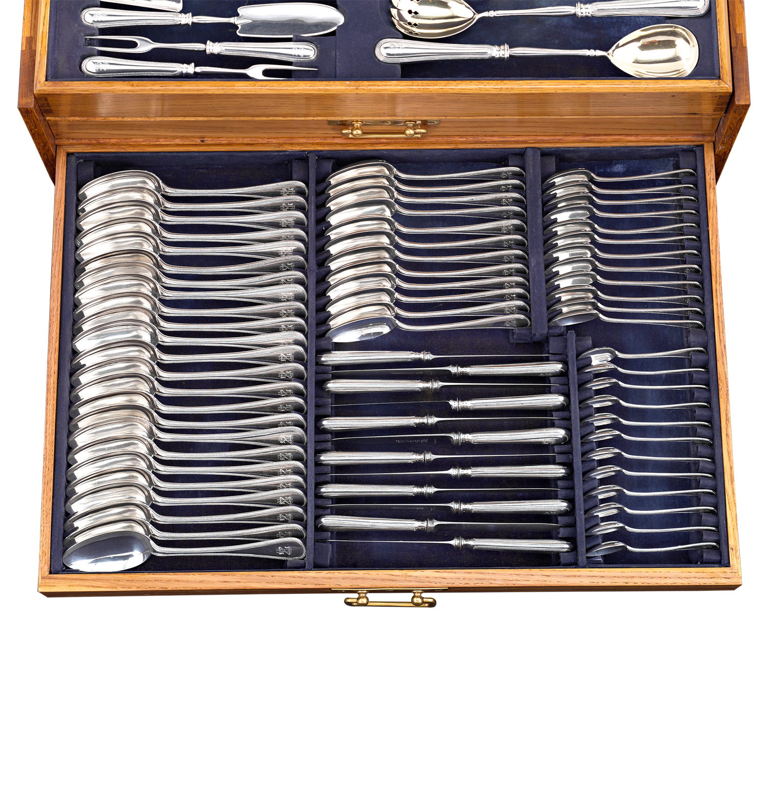 Fabergé Silver Flatware Service for 24