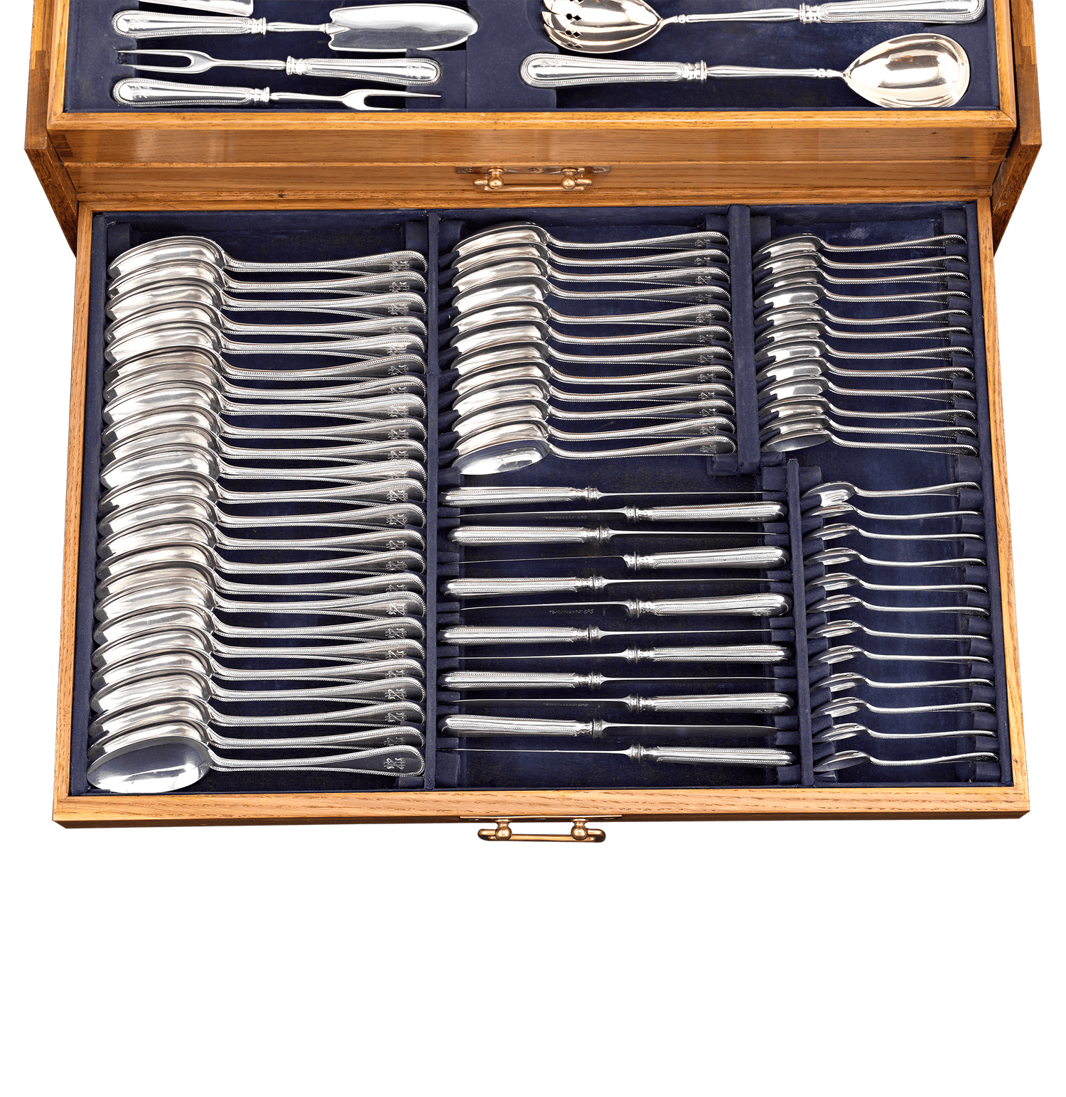 Fabergé Silver Flatware Service for 24