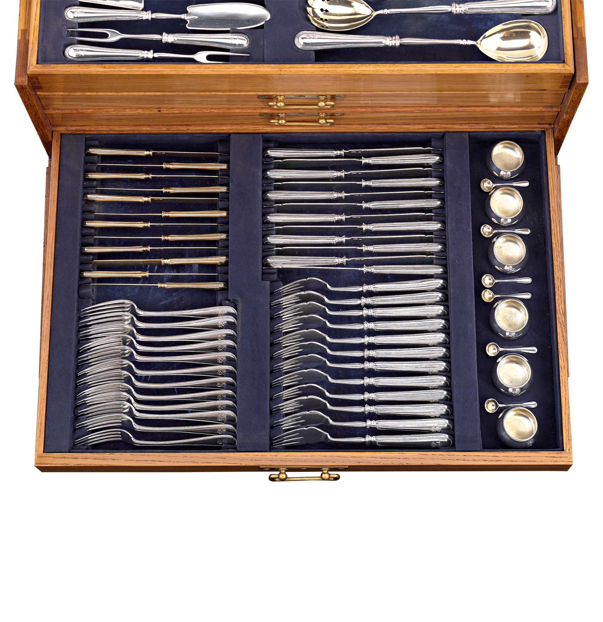 Fabergé Silver Flatware Service for 24