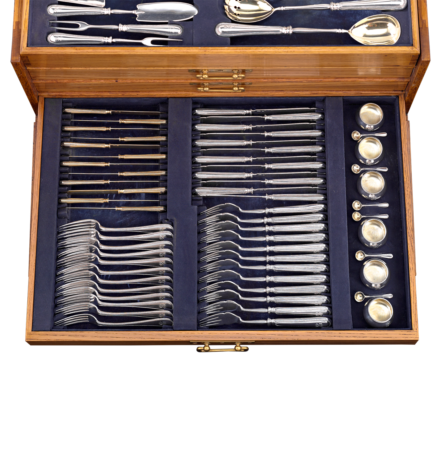 Fabergé Silver Flatware Service for 24