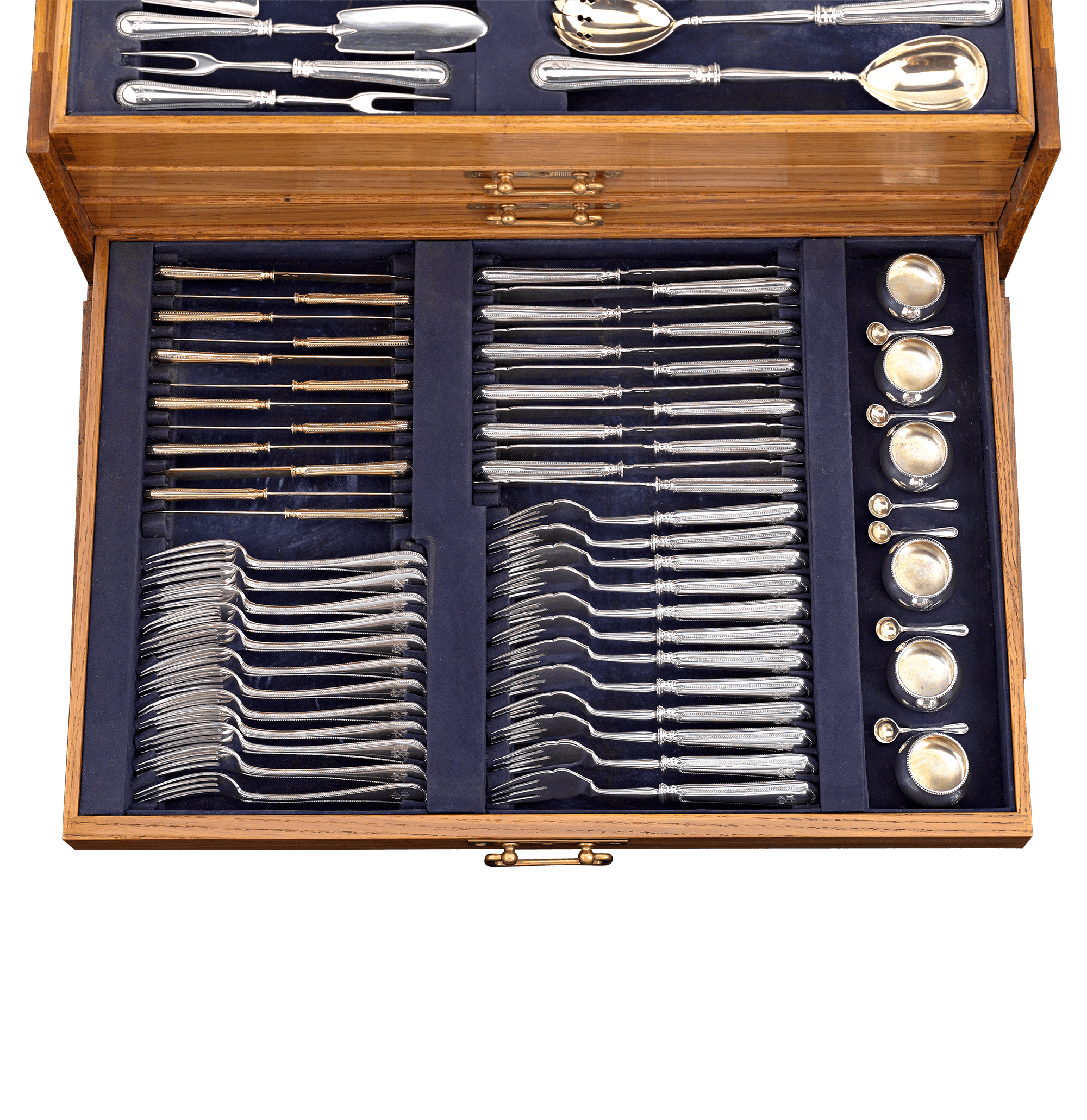 Fabergé Silver Flatware Service for 24