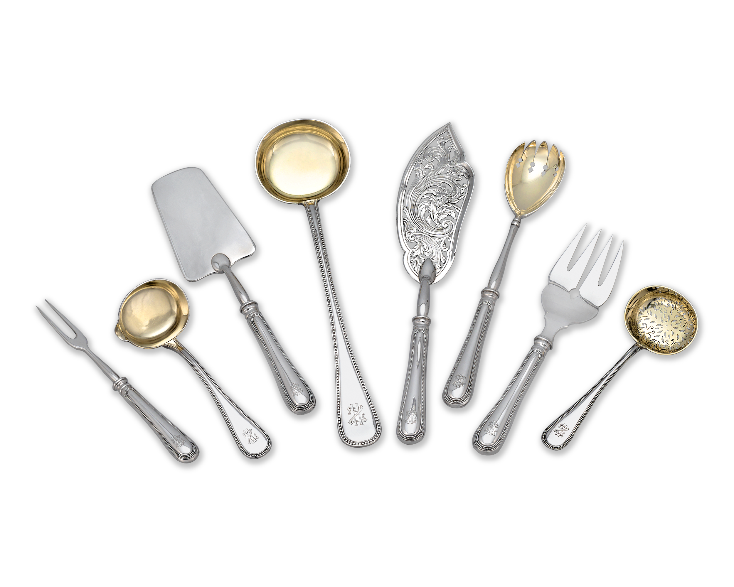 Fabergé Silver Flatware Service for 24