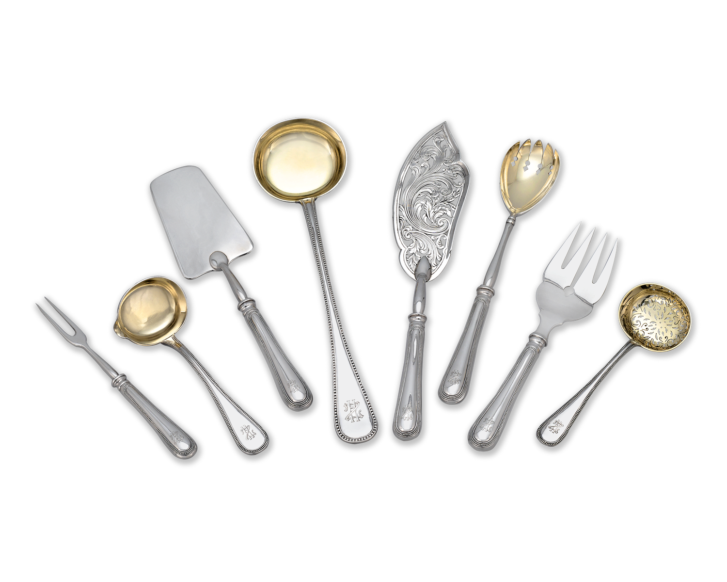 Fabergé Silver Flatware Service for 24