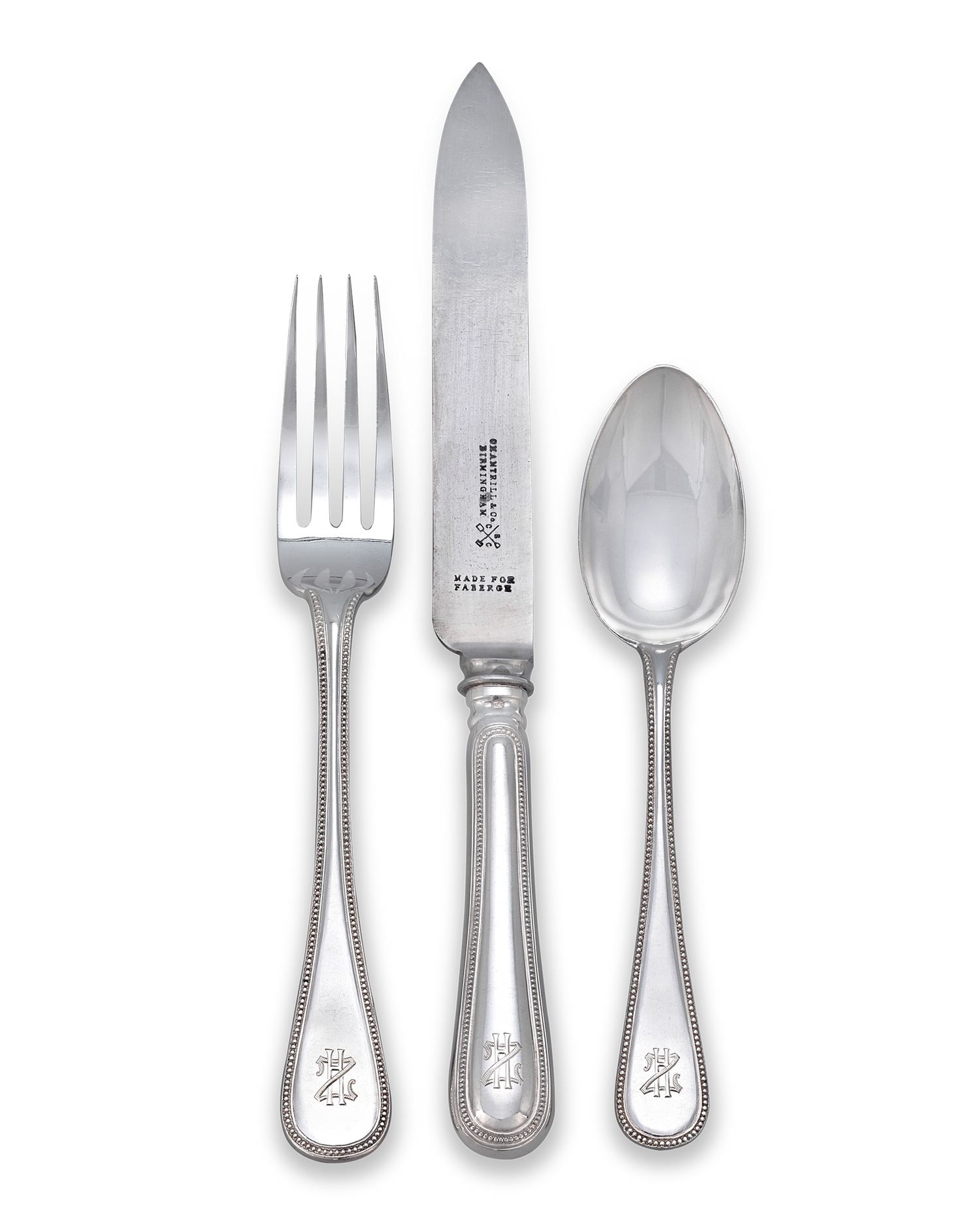 Fabergé Silver Flatware Service for 24