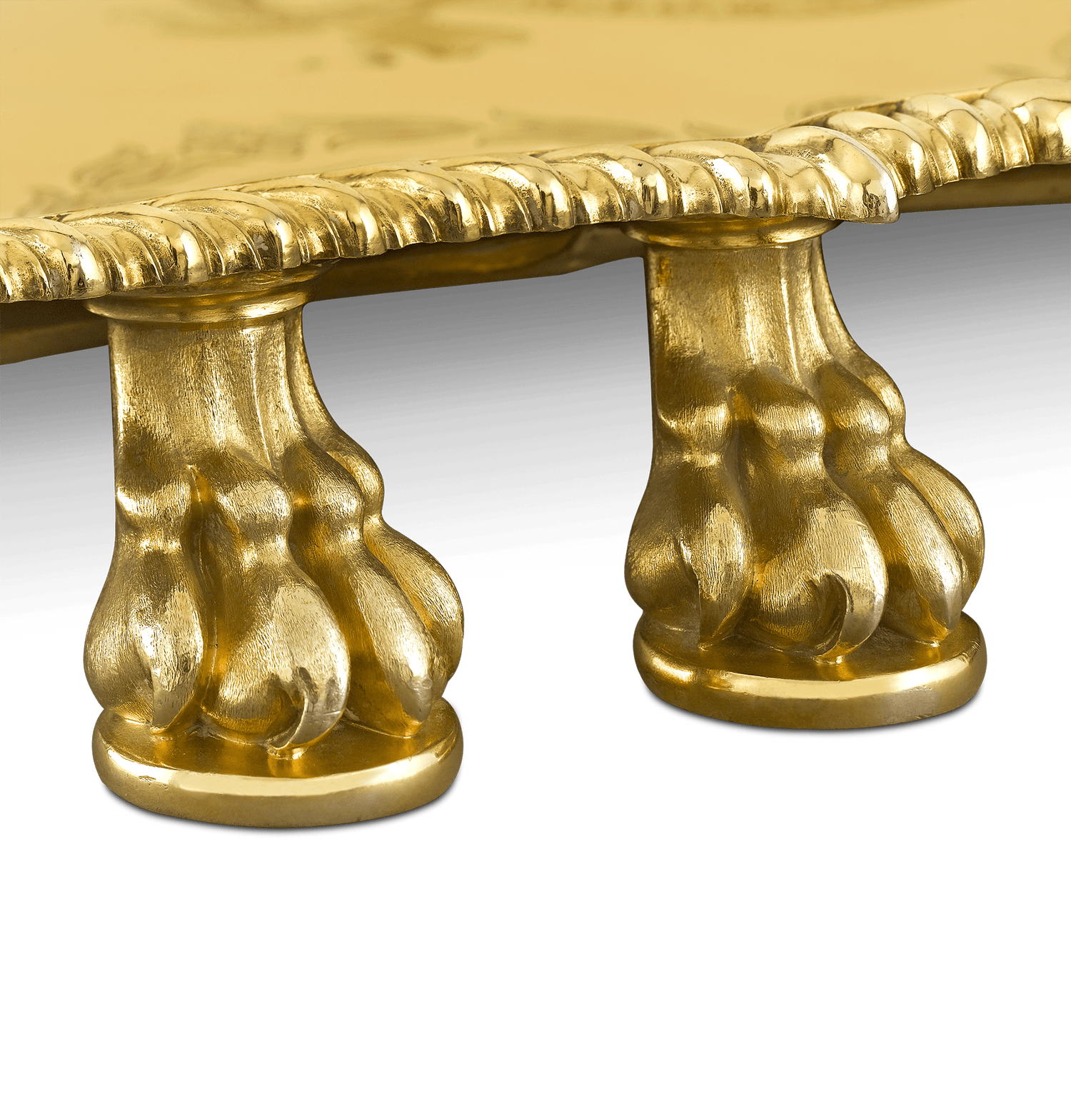 Regency Silver Gilt Tray by Rundell and Jackson