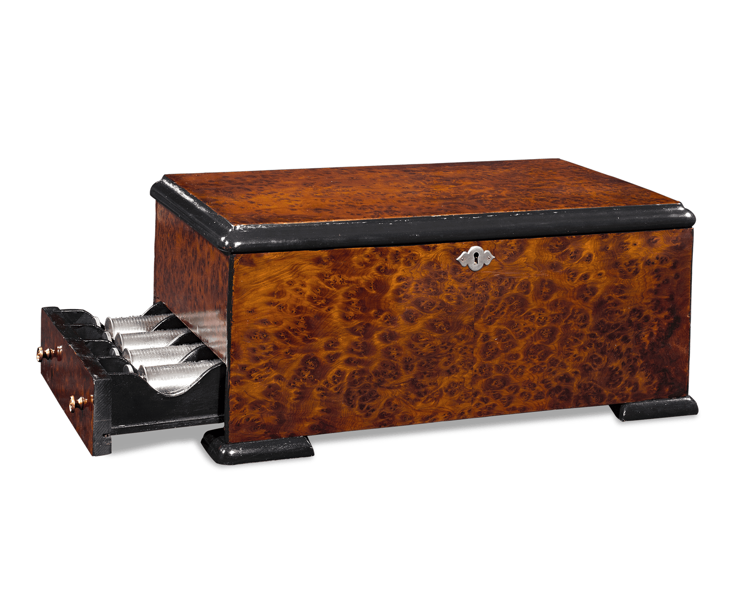 Interchangeable Cylinder Music Box by Paillard