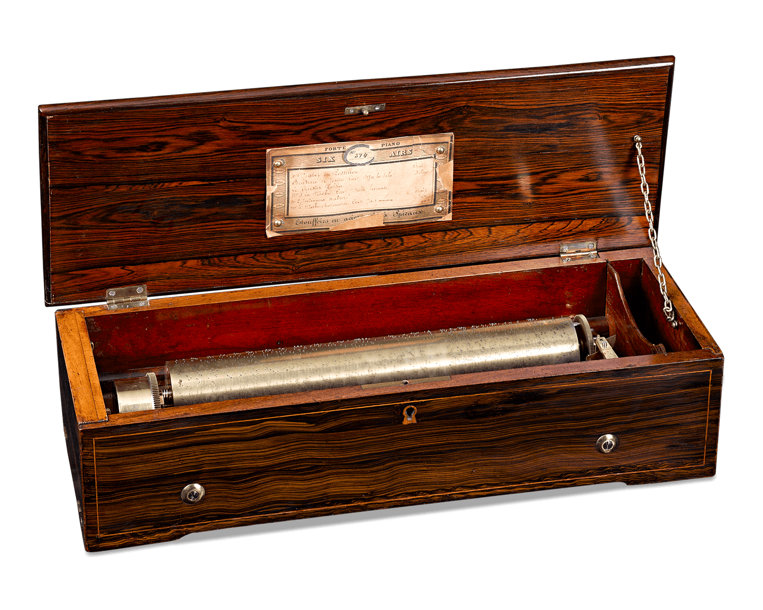 Piano-Forte Cylinder Music Box