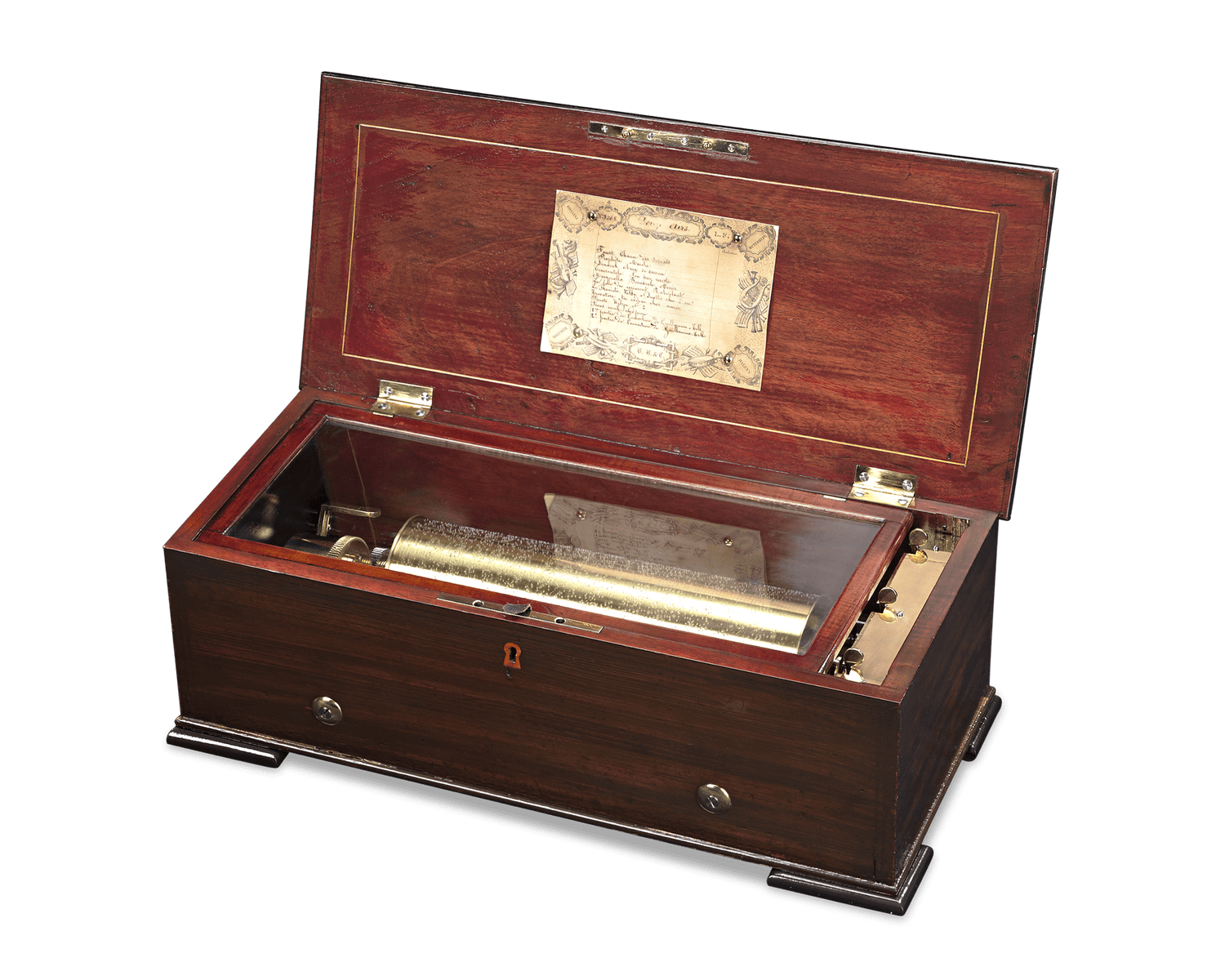 Cylinder Music Box by Le Coultre Freres | M.S. Rau Cylinder Music Box by Le Coultre Freres | M.S. Rau