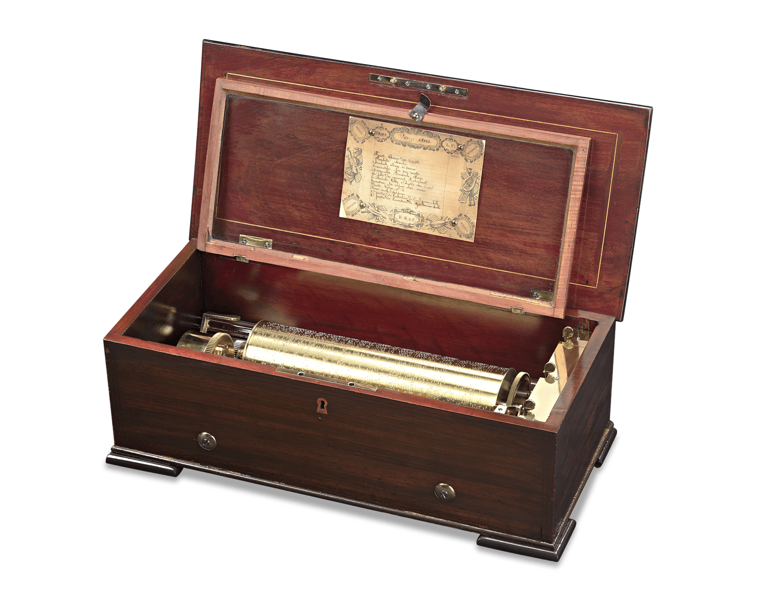 Cylinder Music Box by Le Coultre Freres